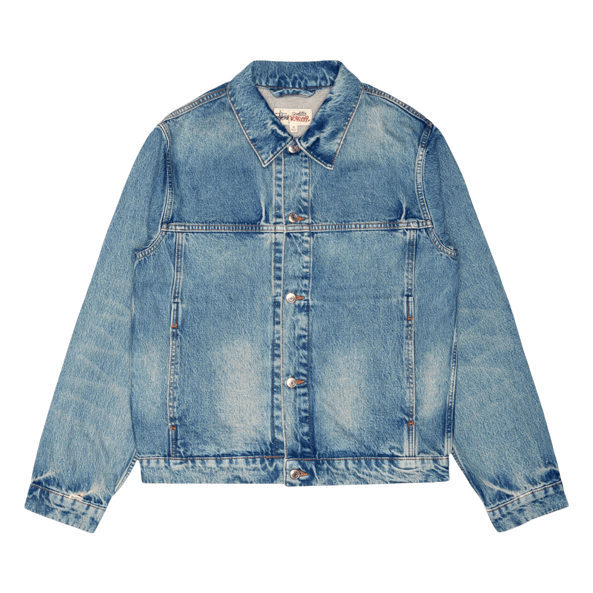 Stussy Trucker Jacket Denim 'Weekend Wash'