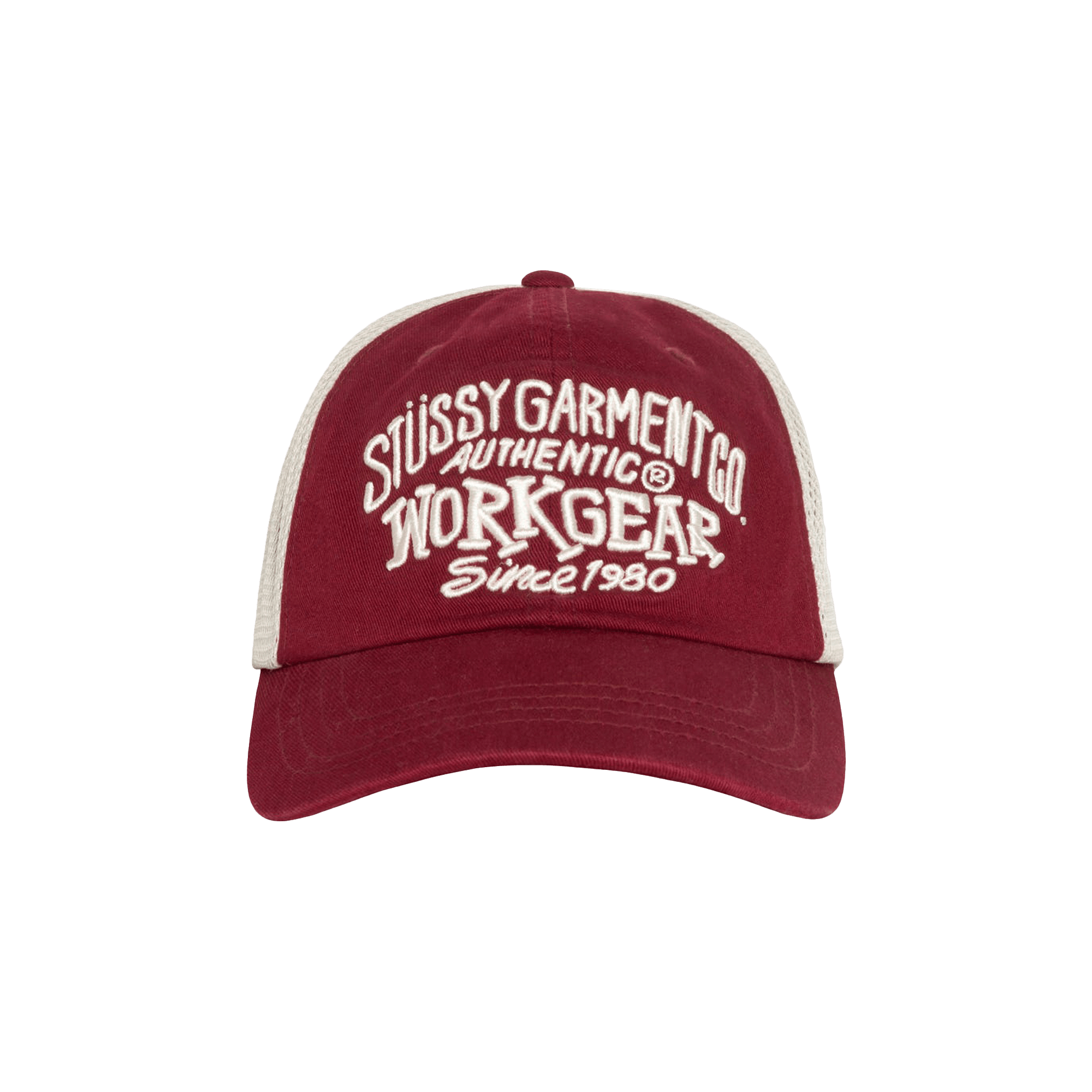 Stussy Low Profile Workgear Strapback 'Wine'