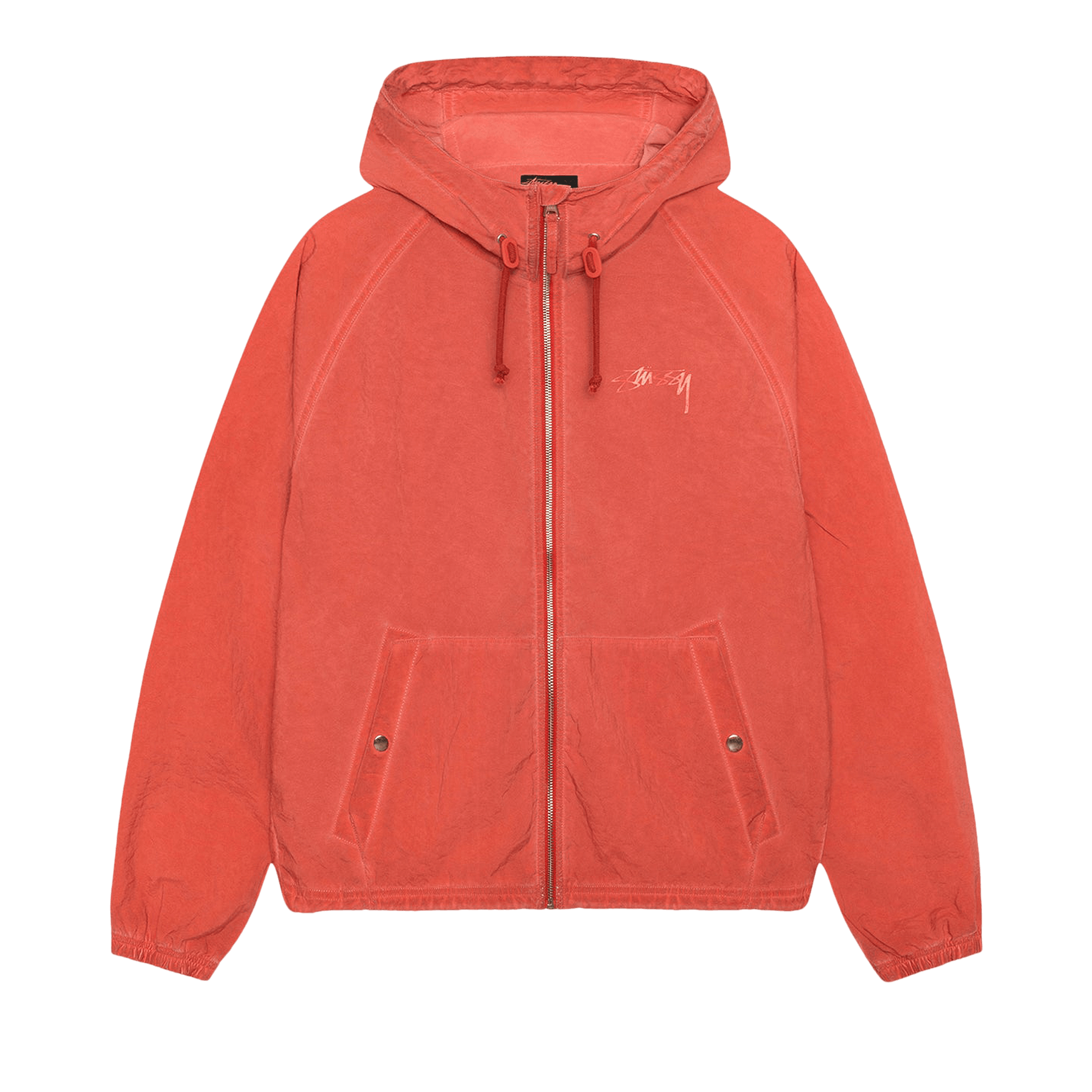 Stussy Beach Shell Garment Dyed 'Red'
