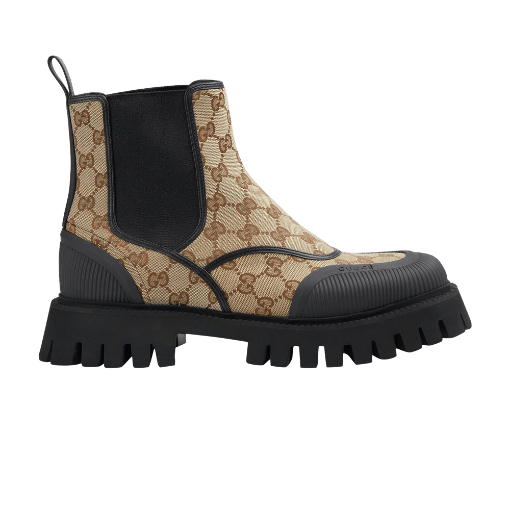 Buy Gucci Ankle Boot 'Interlocking G - Black' - 663368 DTNE0 1080