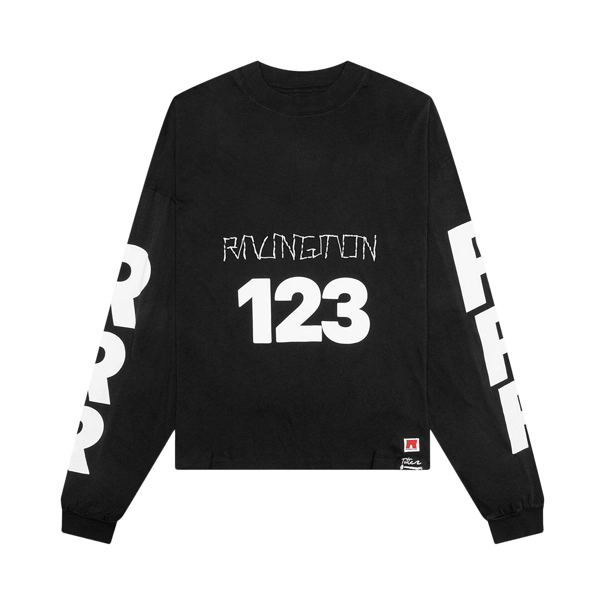 RIVINGTON roi Rebis Uso 123 Garden Long-Sleeve Tee 'Mechanic Black'
