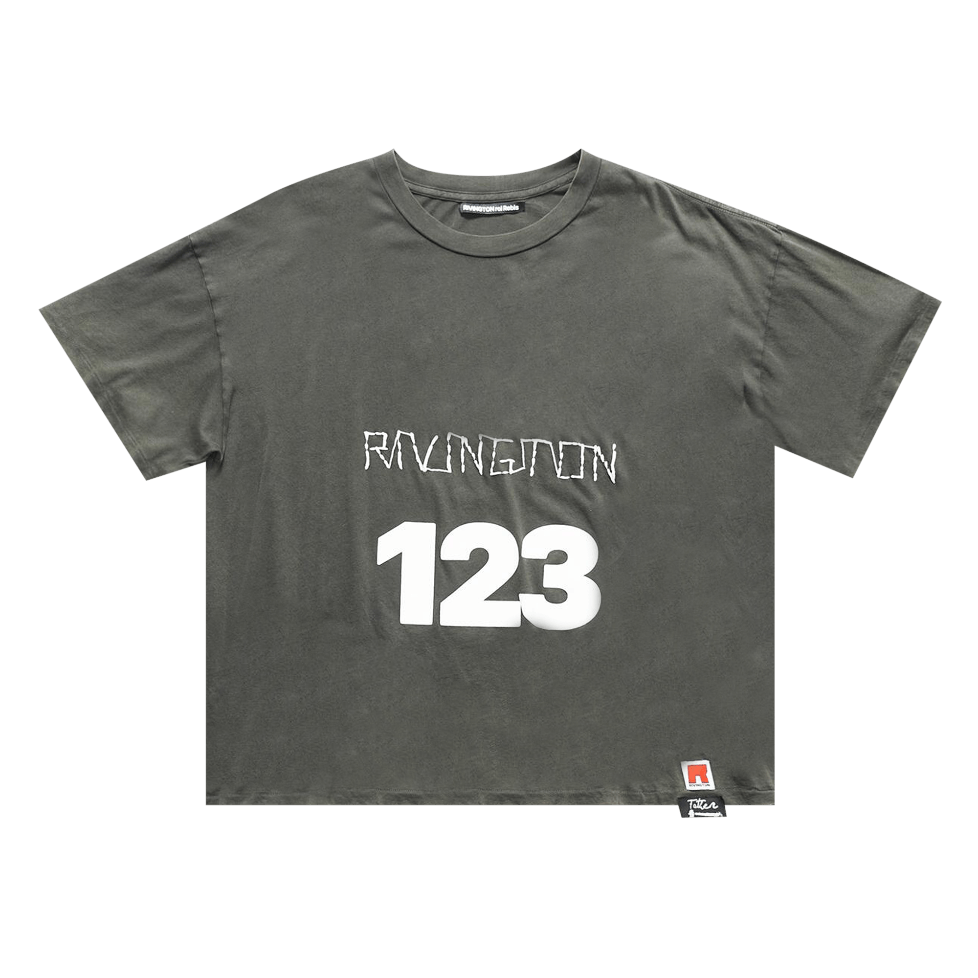 RIVINGTON roi Rebis Uso 123 Tyler Tee 'Mechanic Black'