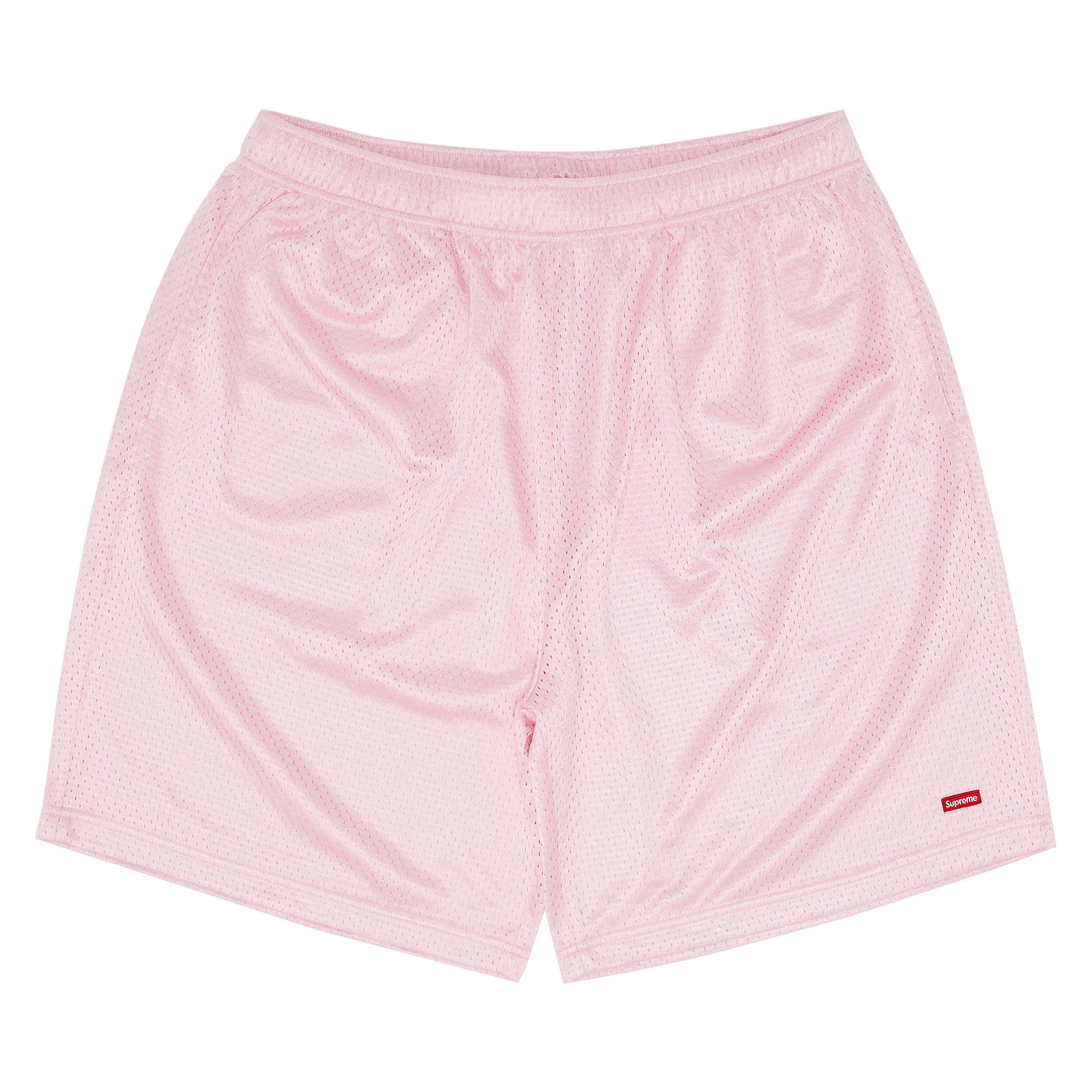 Supreme Small Box Baggy Mesh Short 'Pink'