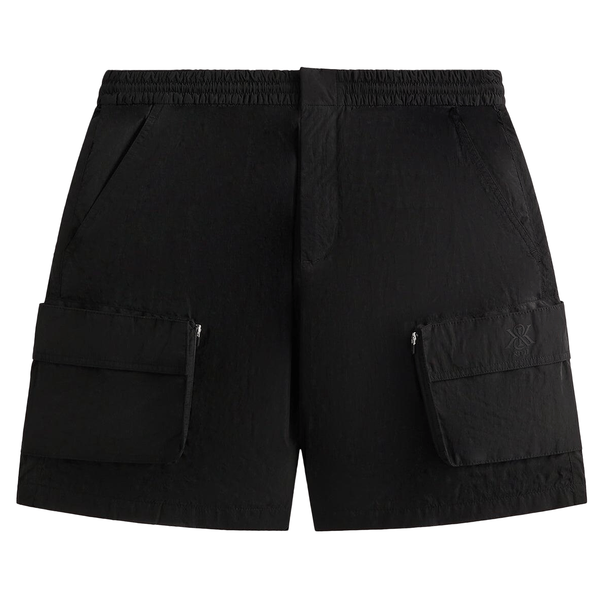 Kith Wrinkle Nylon Evan Cargo Short 'Black'