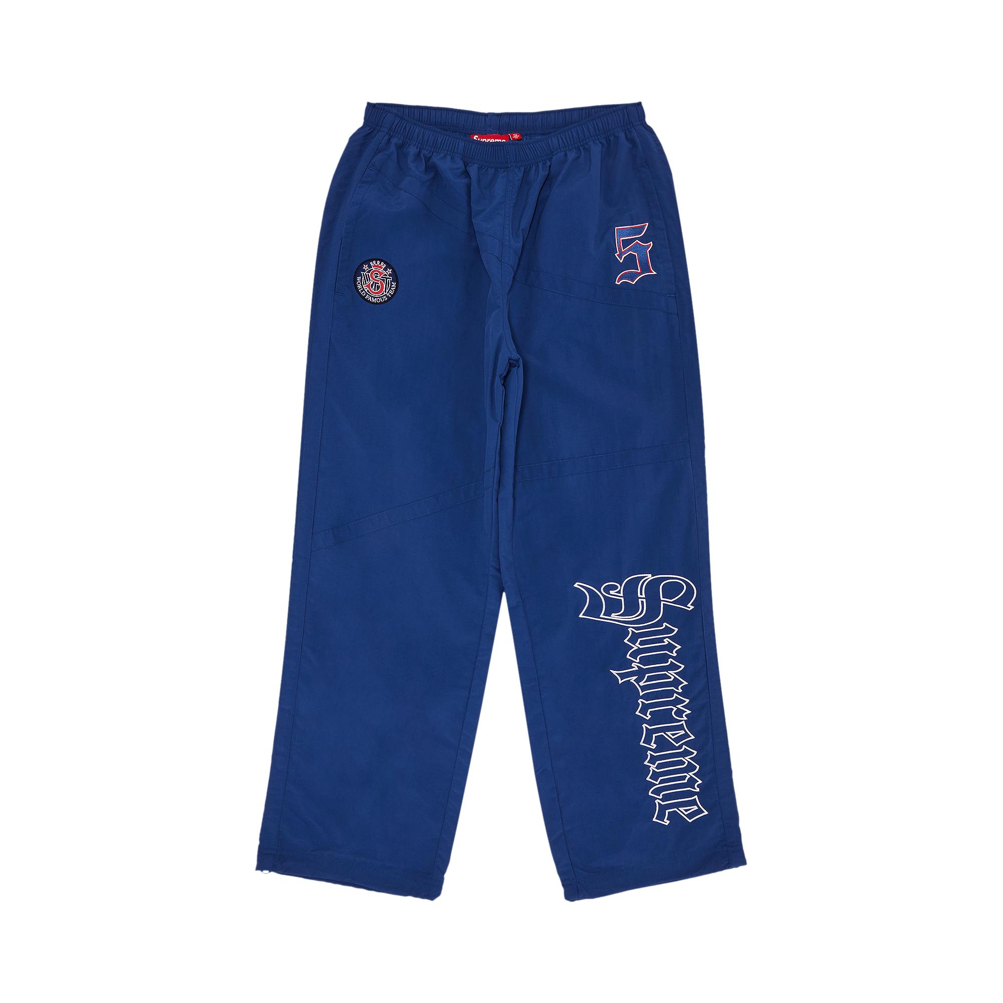 Supreme Old English Track Pant 'Light Navy'