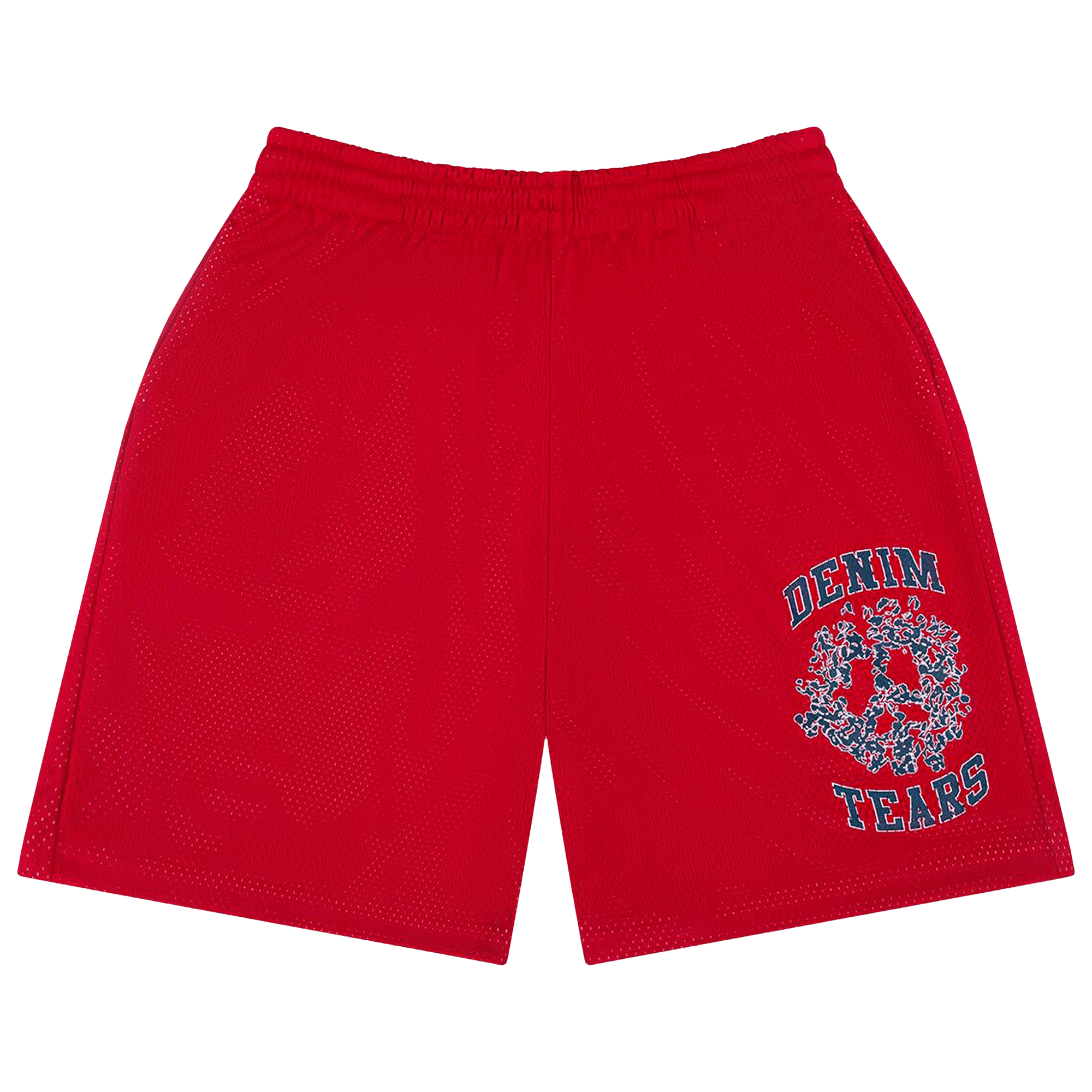 Denim Tears Denim University Mesh Shorts 'Red'