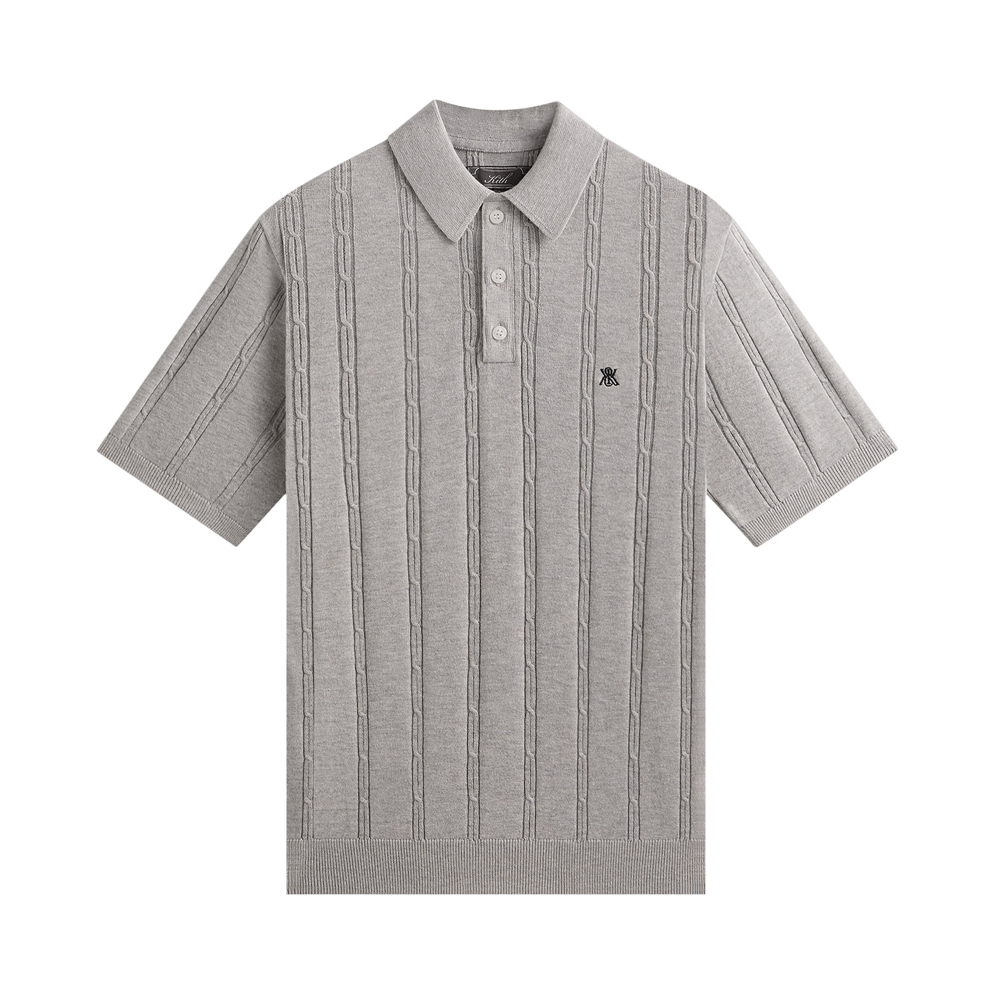 Kith Tilden Polo 'Light Heather Grey'