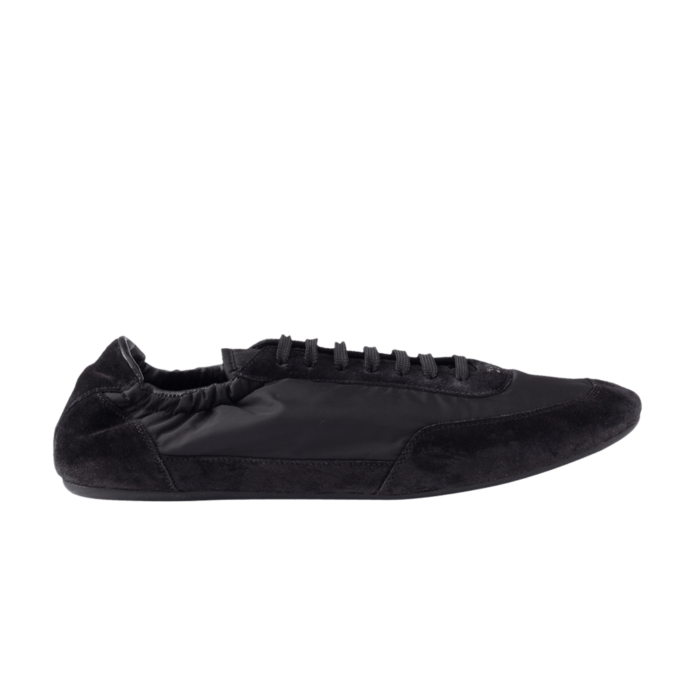 Prada Wmns Collapse Re-Nylon and Suede Sneaker 'Black'