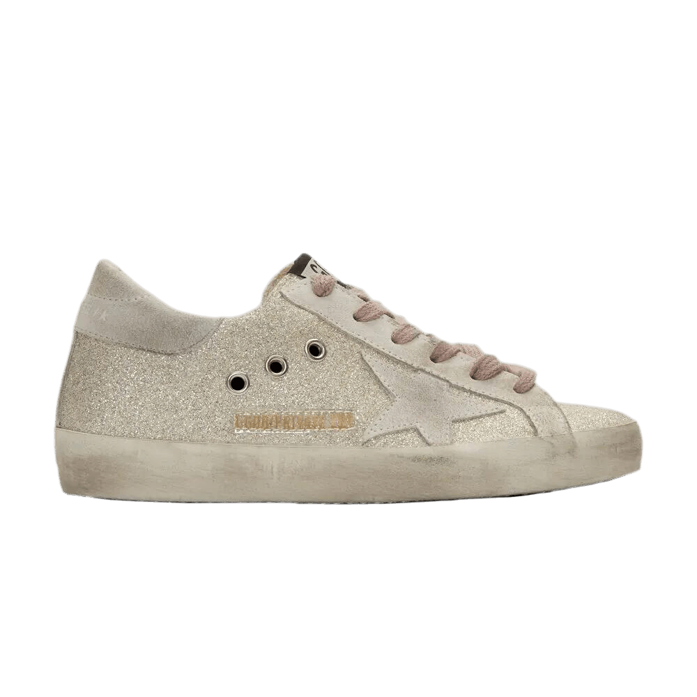 Golden Goose Wmns Superstar 'Fine Silver Glitter'
