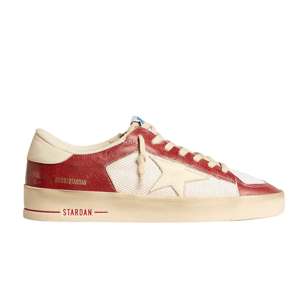 Golden Goose Stardan 'White Ecru Red'