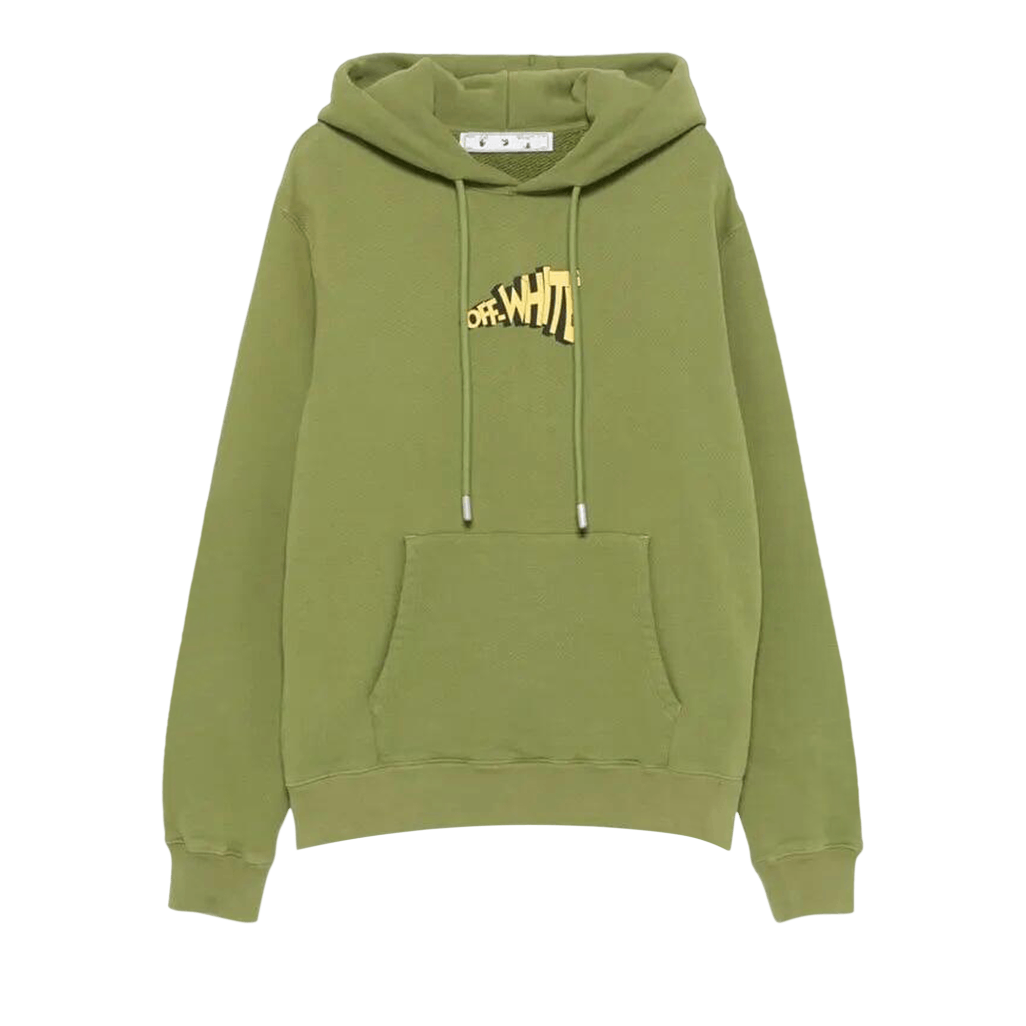 Off-White Arrows Print Hoodie 'Green'