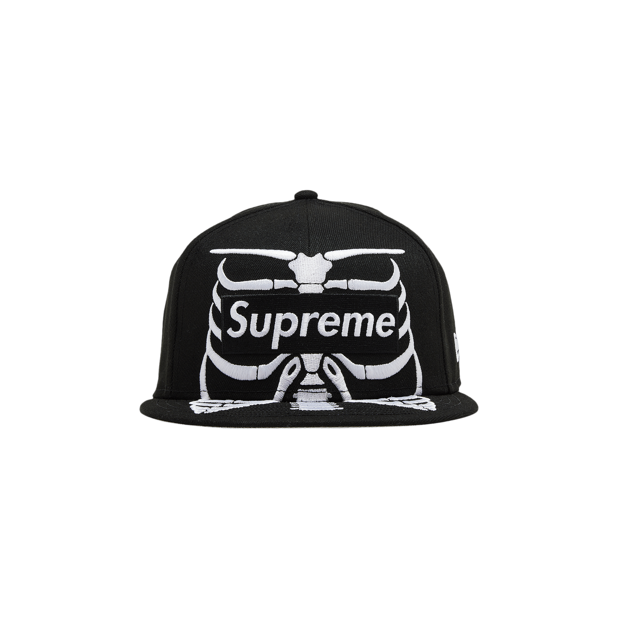 Supreme Bones Box Logo New Era 'Black'
