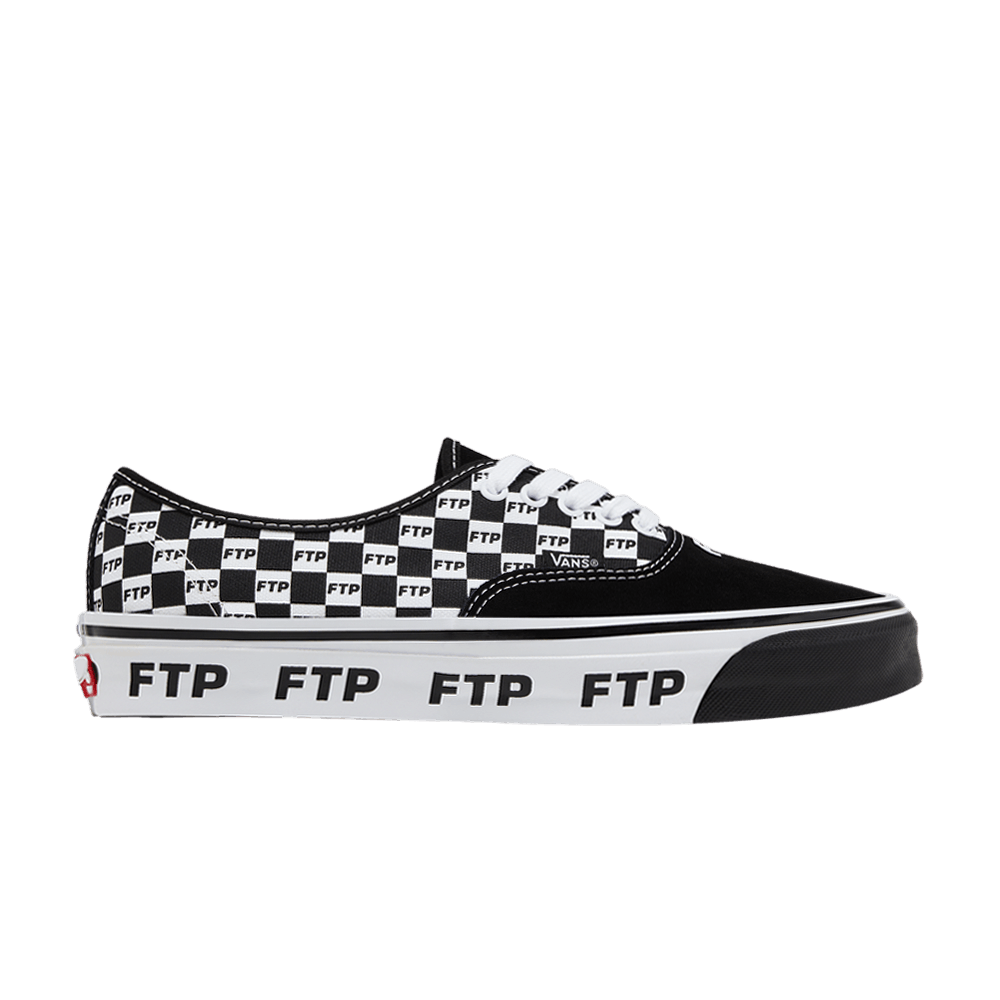 靴 OG Authentic LX CDG Print Blanc De Blanc Size 9.5 - VANS Comme des Garçons x OG Authentic LX CDG