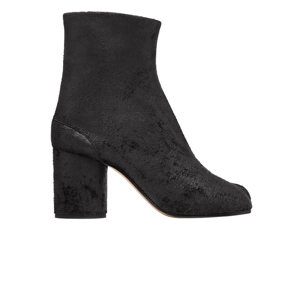 Maison Margiela Wmns Tabi Ankle Boot 'Lasered Suede - Black'