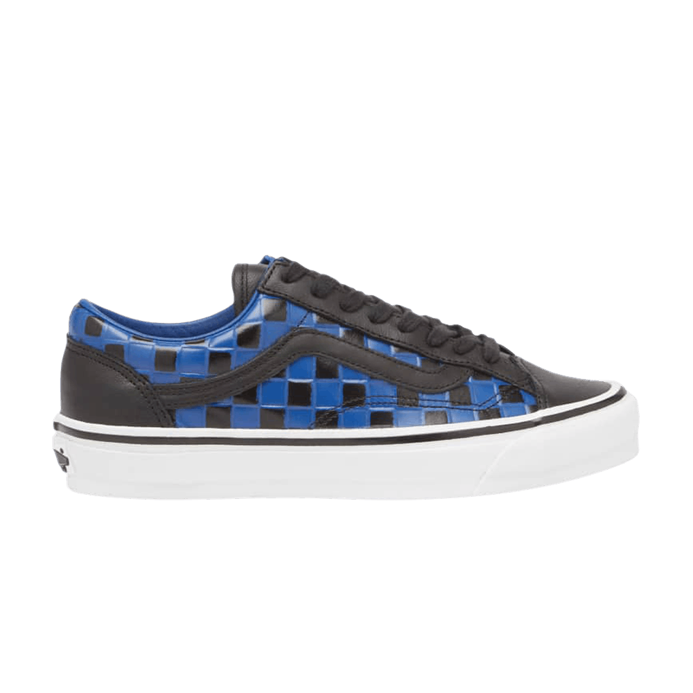 Vans Old Skool 36 Vibram 'Leather Checkerboard - Black True Blue'