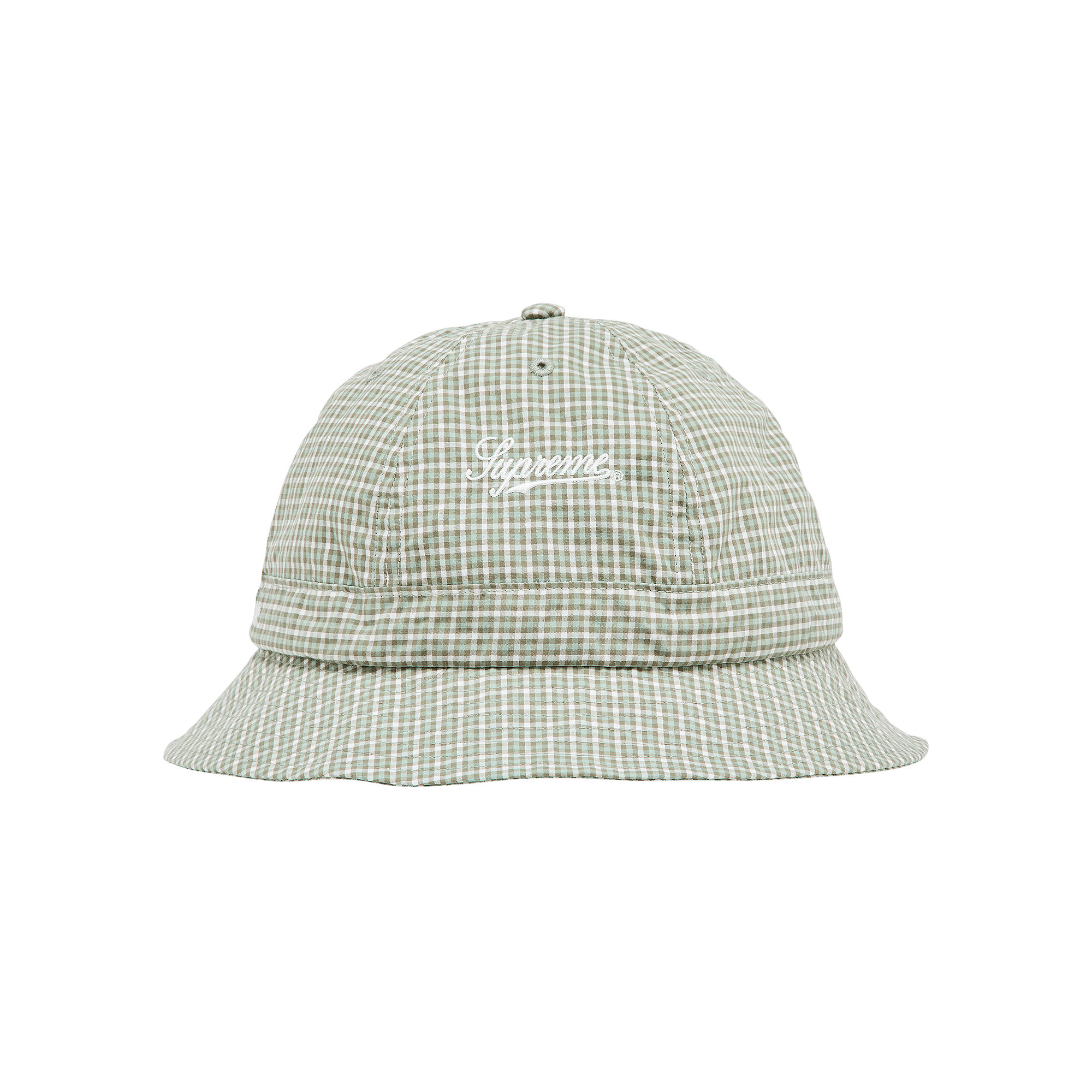 Supreme x Cordura Plaid Bell Hat 'Olive'