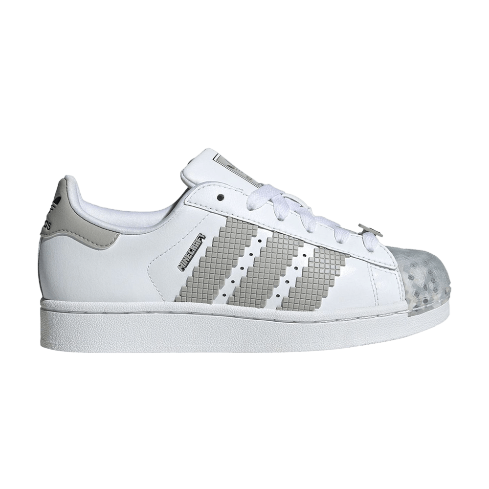 Minecraft x adidas Superstar J 'Skeleton'