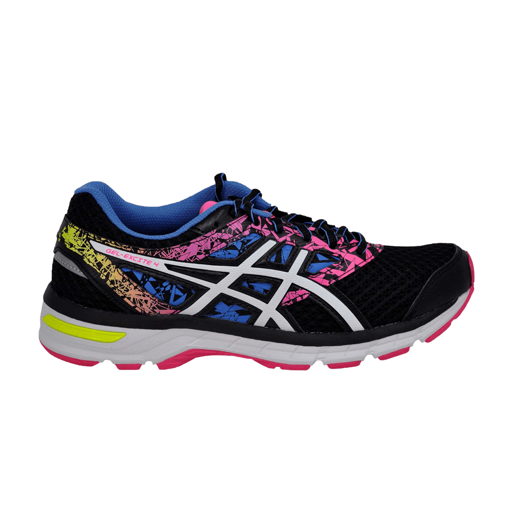 Asics Wmns Gel Excite 4 'Black White Knockout Pink'
