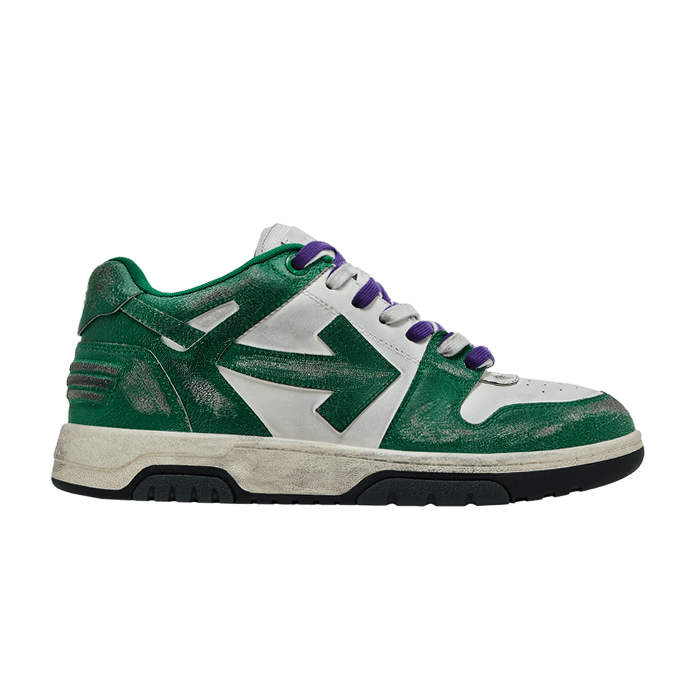 Off-White Out of Office Vintage Leather 'White Green'