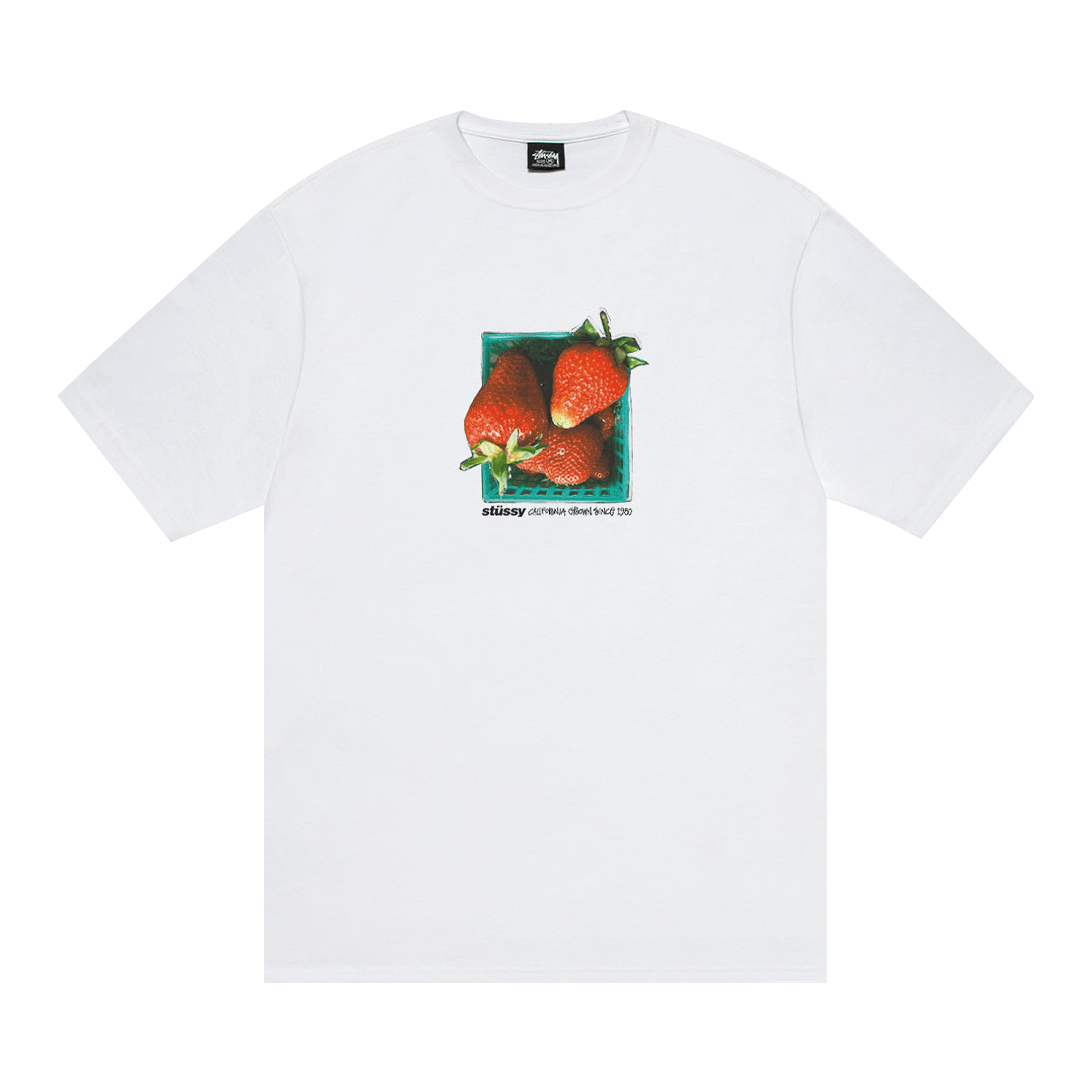 Stussy Berries Tee 'White'