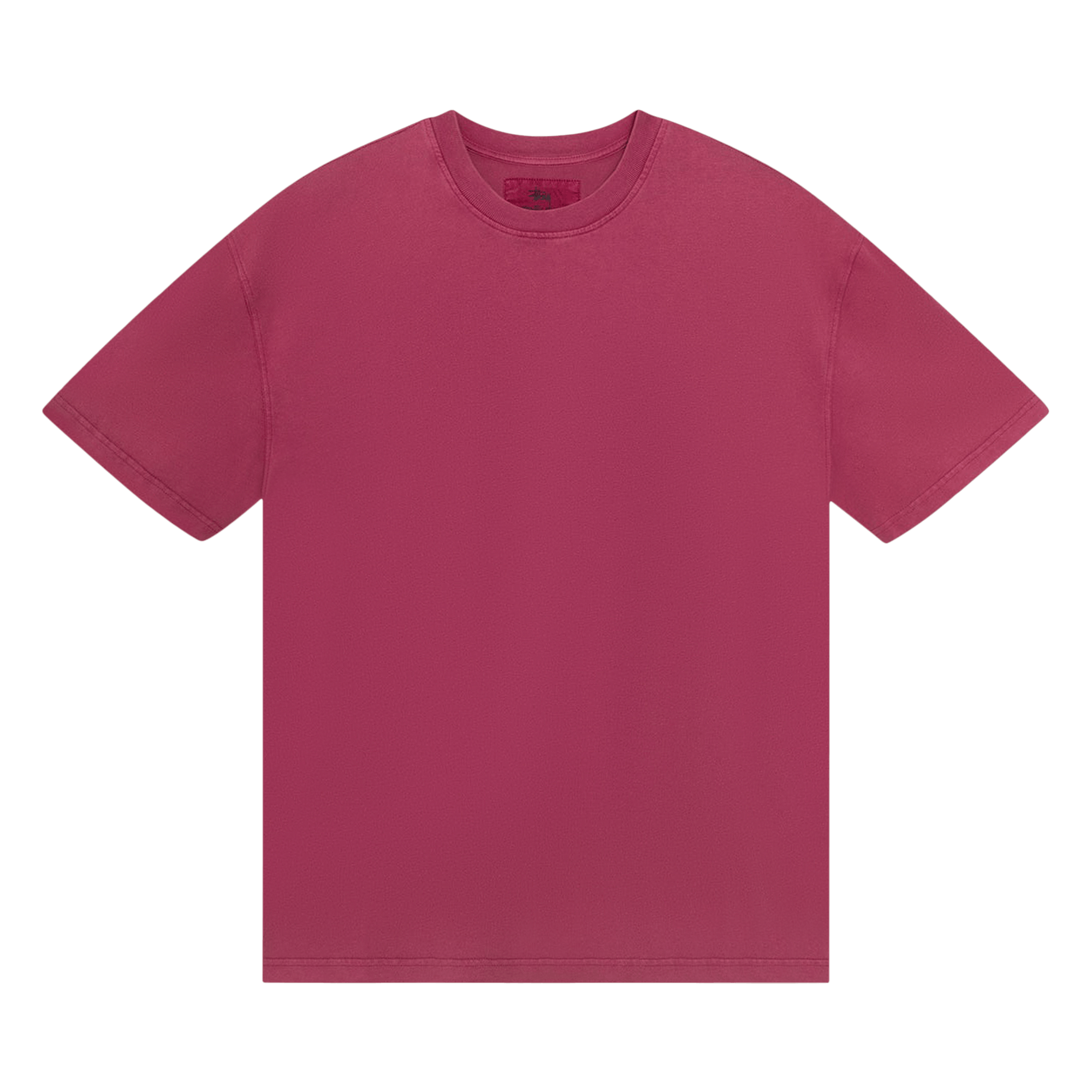 Stussy Garment Dyed Short-Sleeve Tee 'Plum'