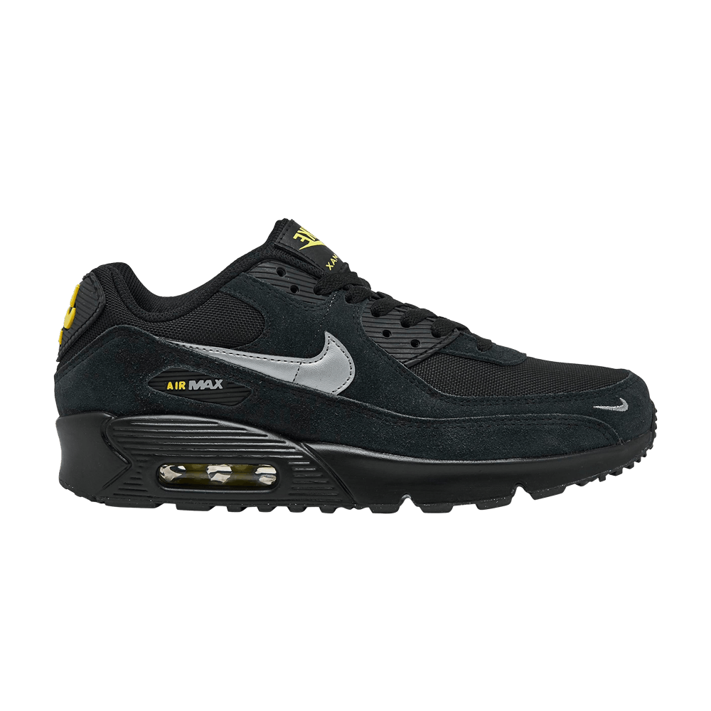 Nike Air Max 90 GS 'Black Metallic Cool Grey'