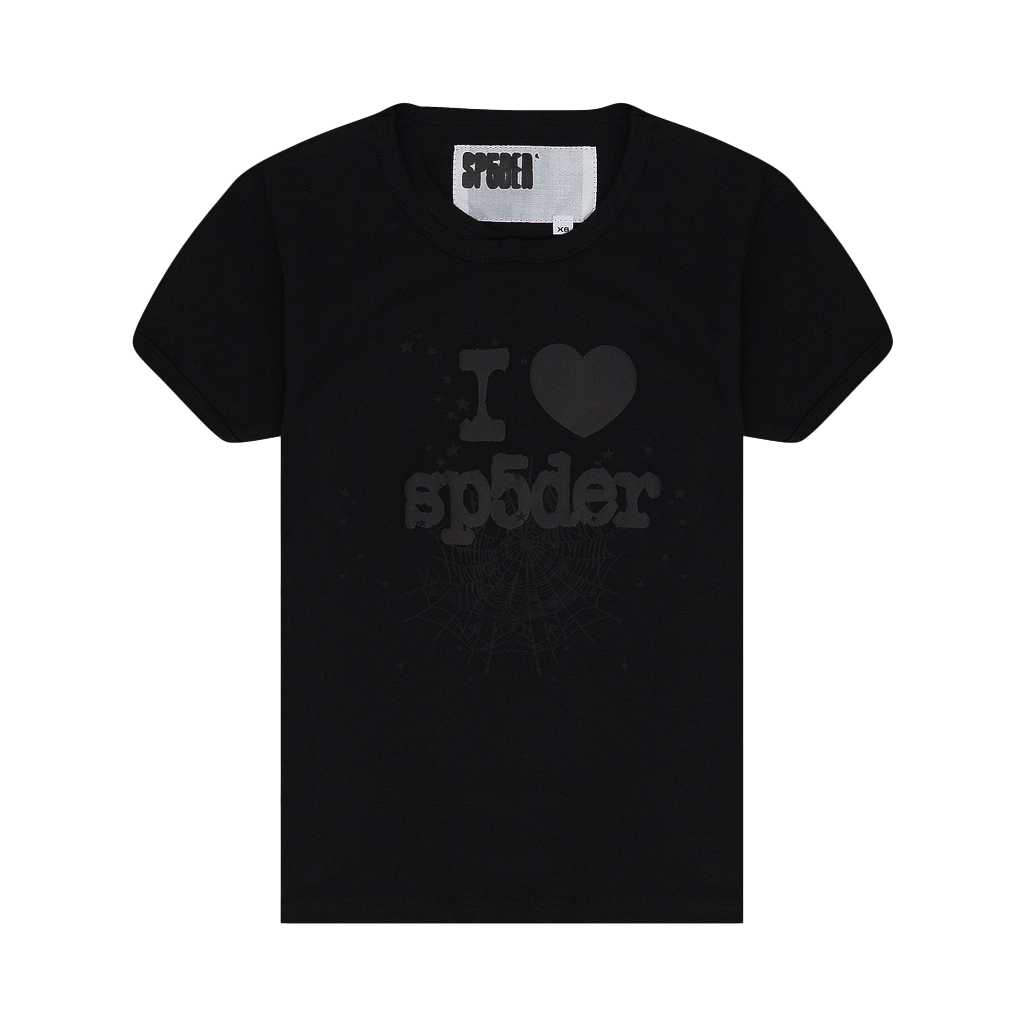 Sp5der Phantom Souvenir Baby Tee 'Black'