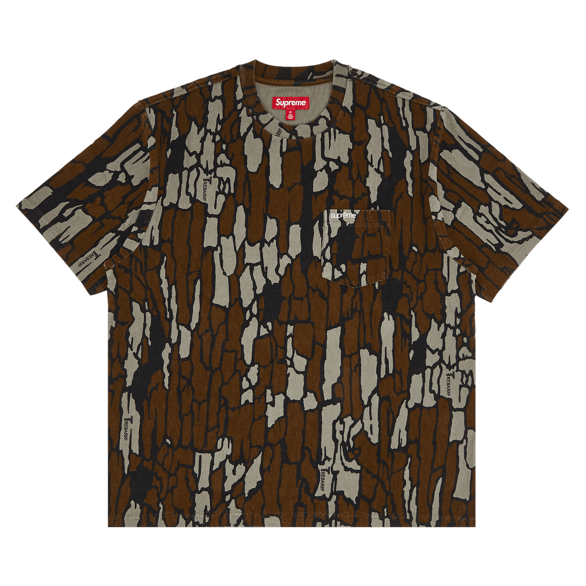 Supreme Short-Sleeve Pocket Tee 'Mossy Oak Trebark Camo'