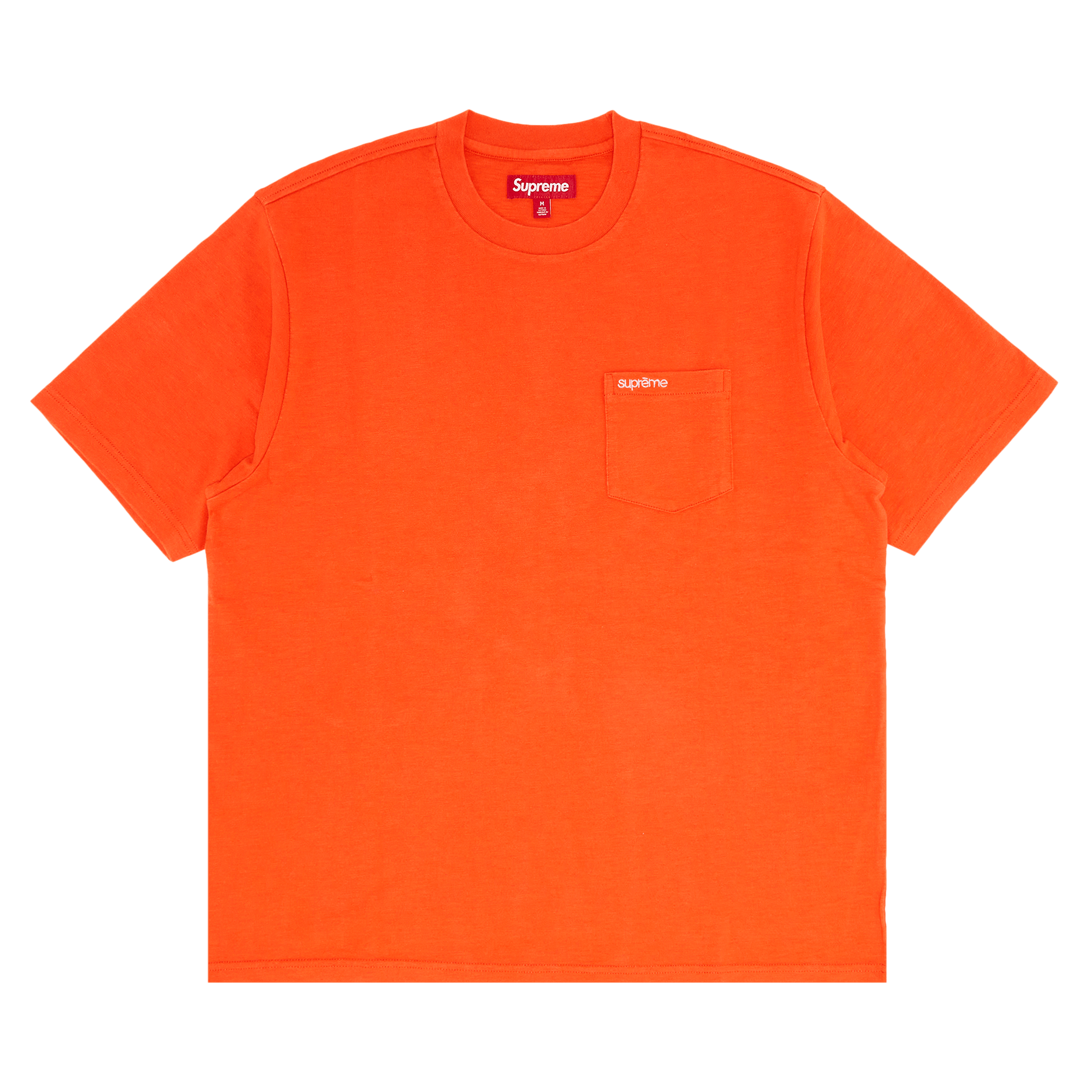 Supreme Short-Sleeve Pocket Tee 'Orange'
