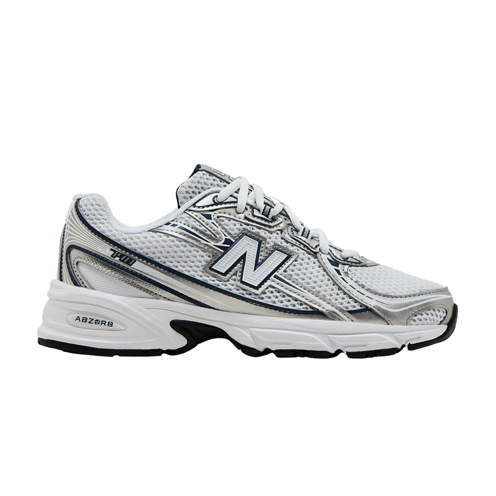 Buy New Balance 740 'White Black' - U740WW2 | GOAT