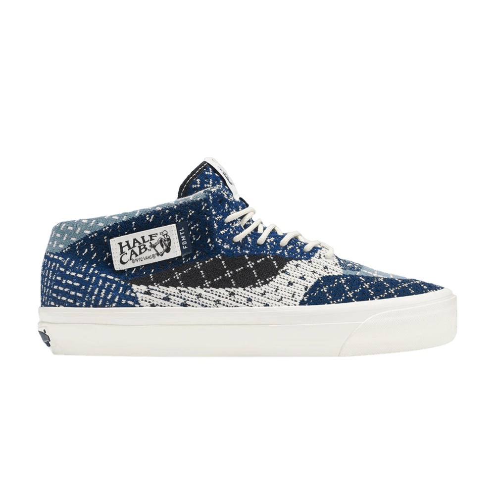 FDMTL x Vans Half Cab 33 Engineered Knit 'Sashiko Pack'