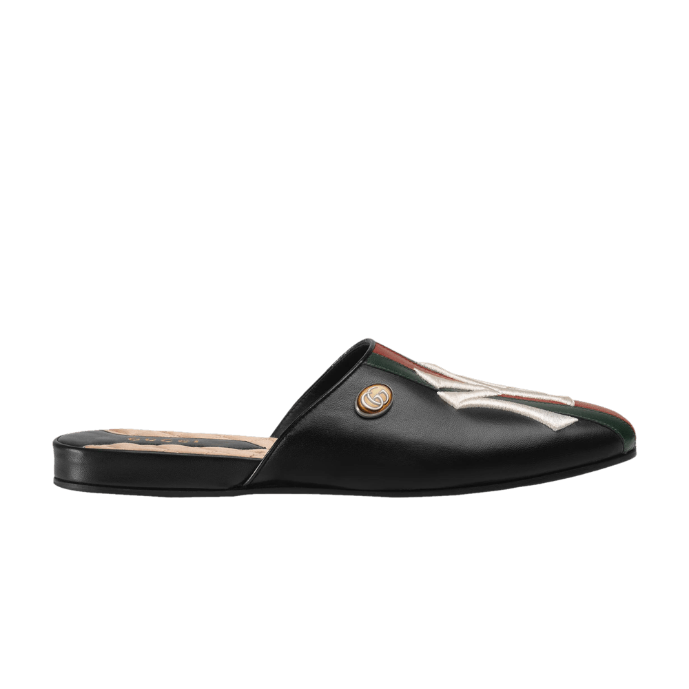 New York Yankees x Gucci Wmns Princetown Slipper 'Black'
