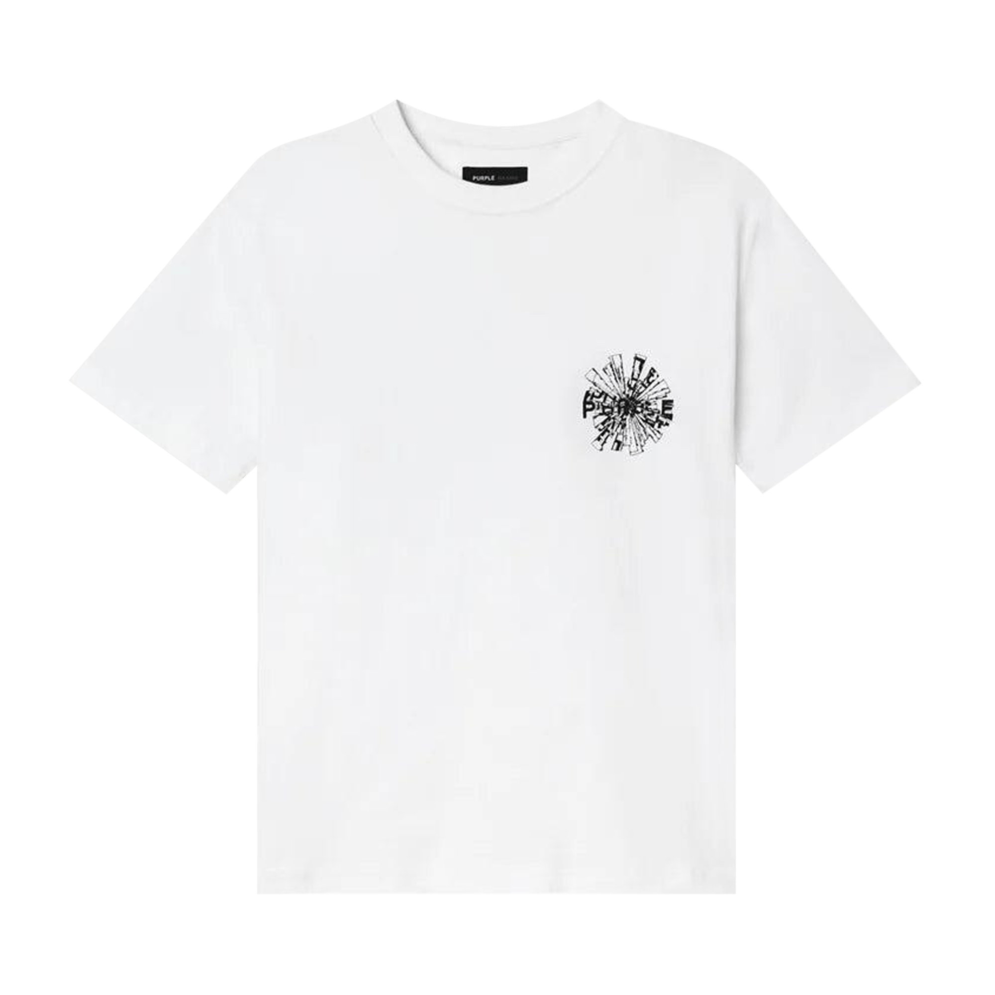 PURPLE BRAND Textured Jersey T-Shirt 'White'