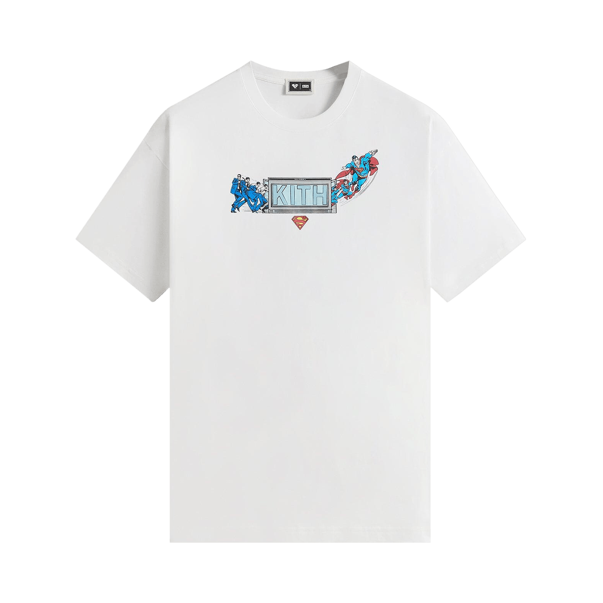 Kith x Superman Booth Vintage Tee 'White'
