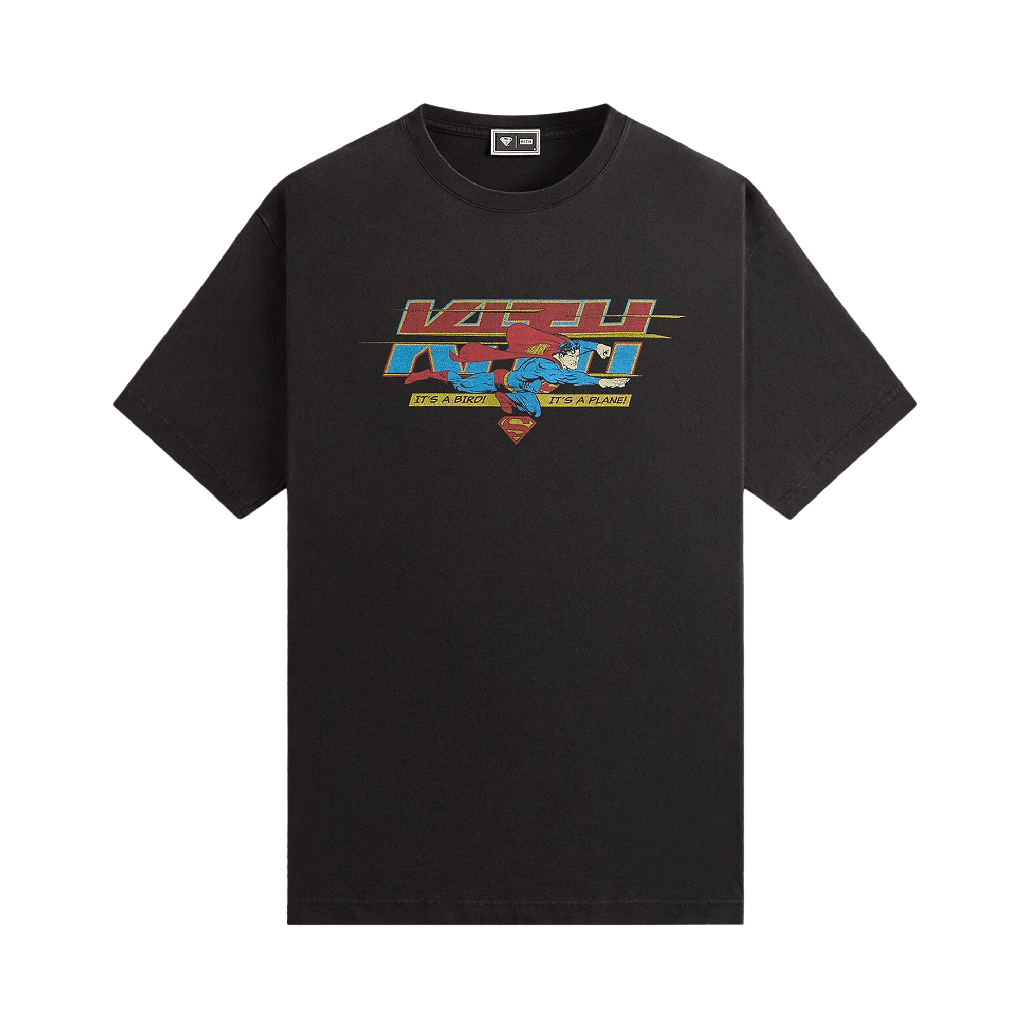 Kith x Superman It's A Bird Vintage Tee 'Black'