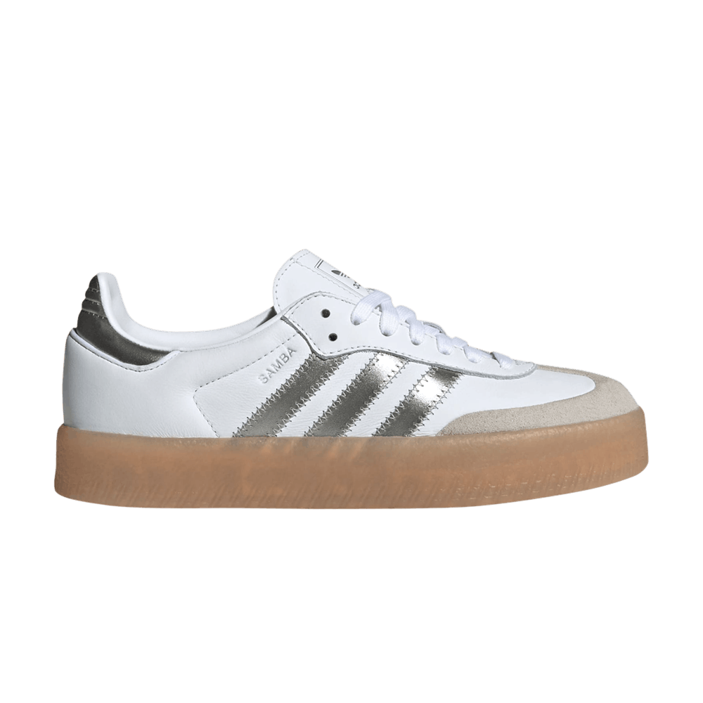 adidas Wmns Sambae 'White Silver Metallic Gum'