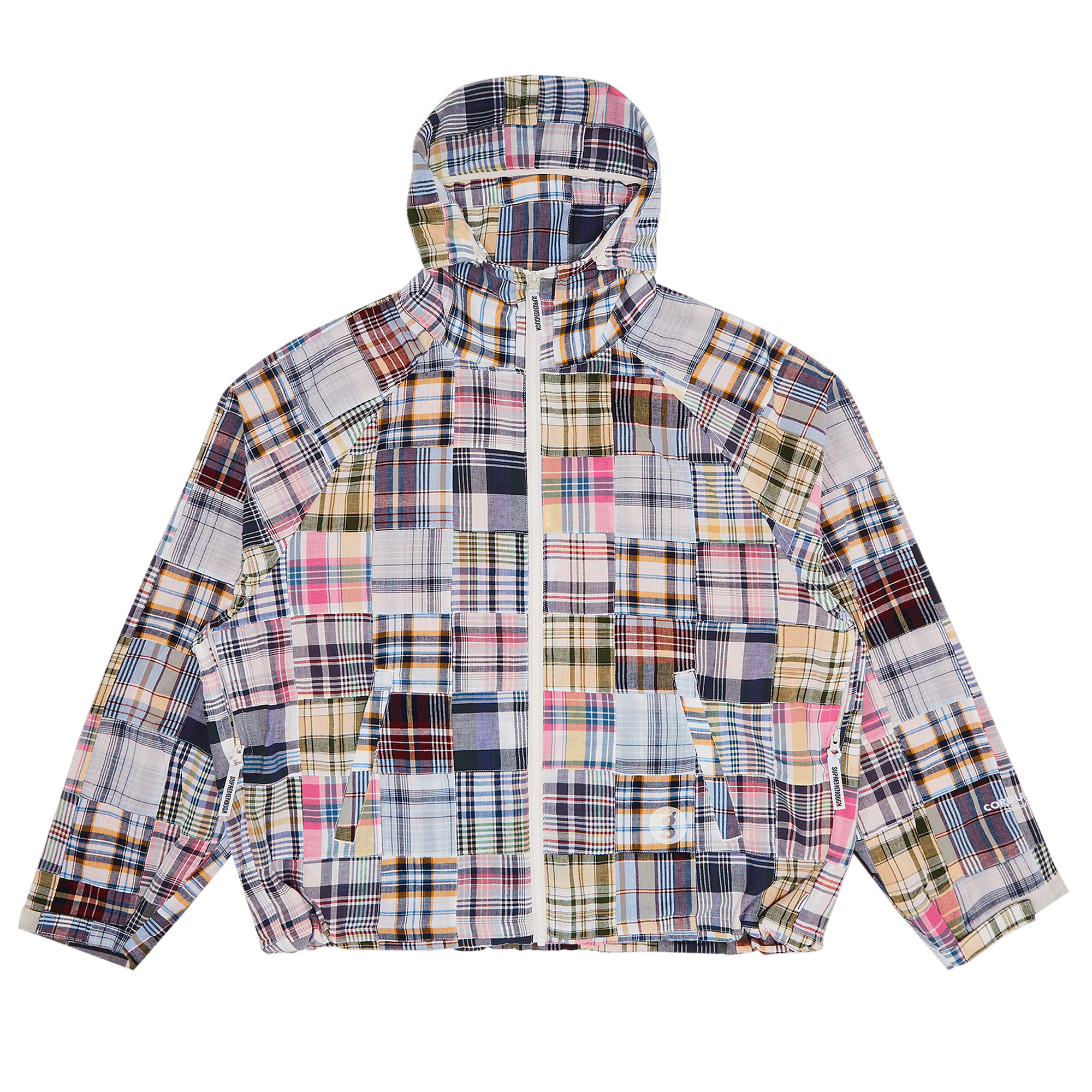 Supreme x Goodenough Patchwork Madras Hooded Jacket 'Multicolor'