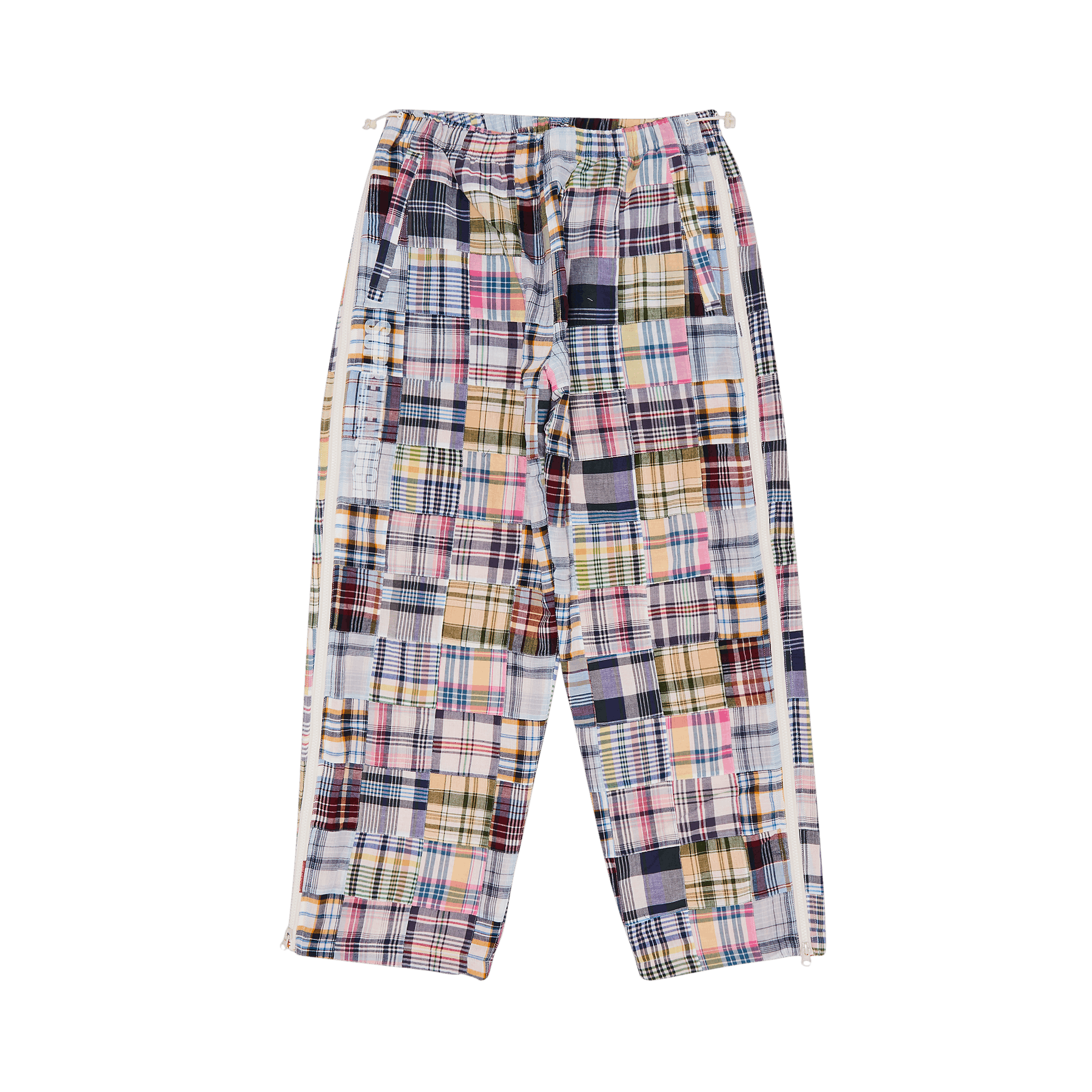 Supreme x Goodenough Patchwork Madras Full Zip Track Pant 'Multicolor'