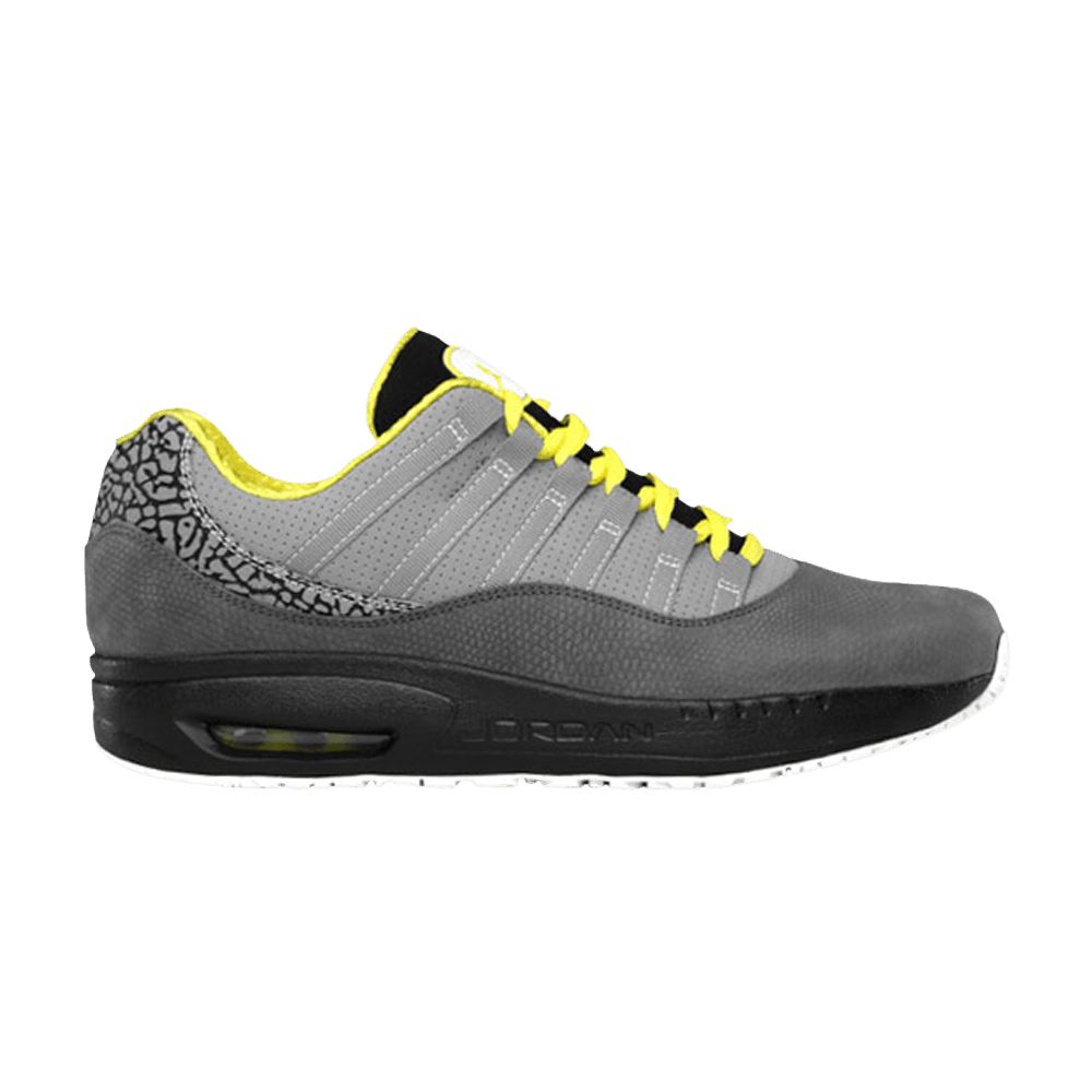 Air Jordan Comfort Viz Air 11 Leather 'Stealth Pack - Light Graphite Sonic Yellow'