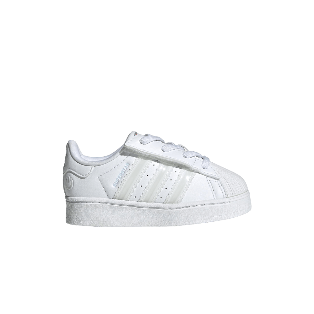 adidas Superstar Comfort Closure EL I 'Led Lights Stripes - Triple White'