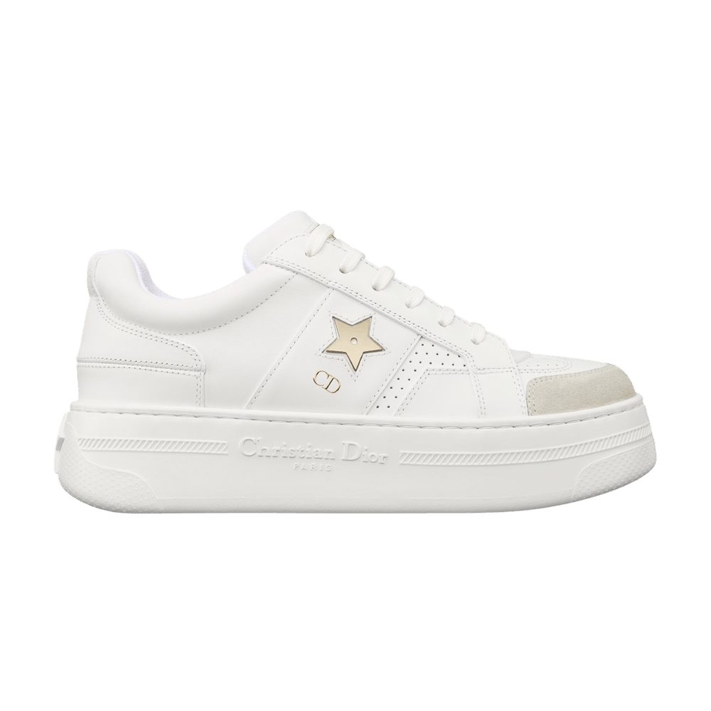 Dior Wmns Star Platform Sneaker 'White Gold'