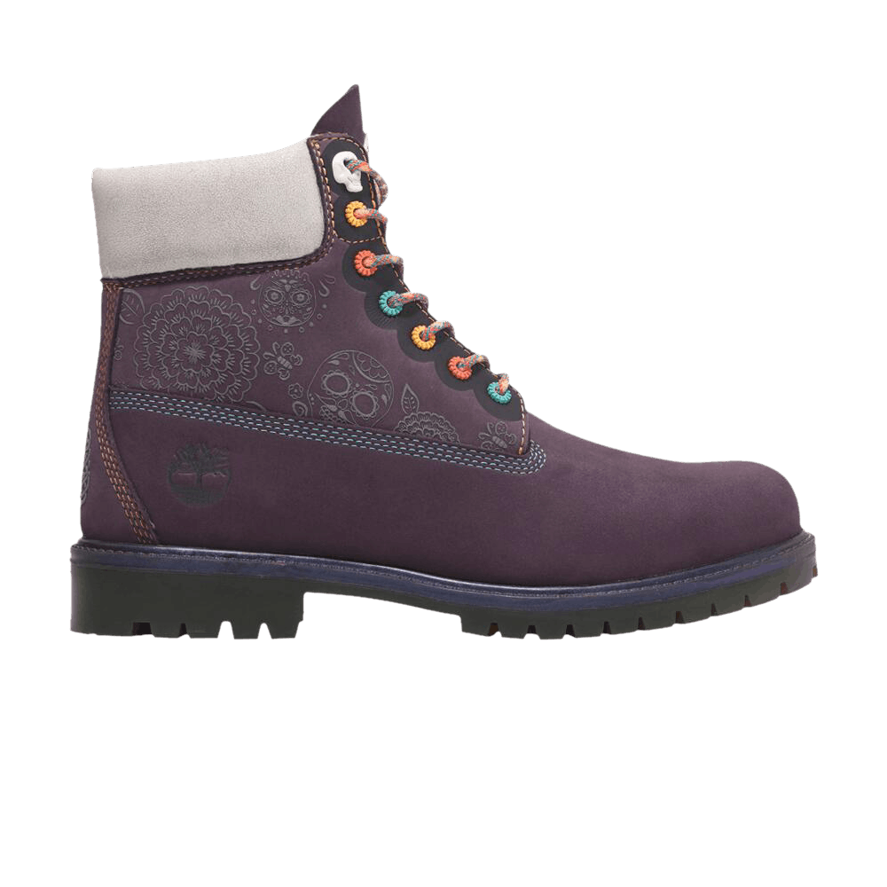 Timberland 6 Inch Premium Waterproof Heritage Boot Wide 'Dia De Muertos'