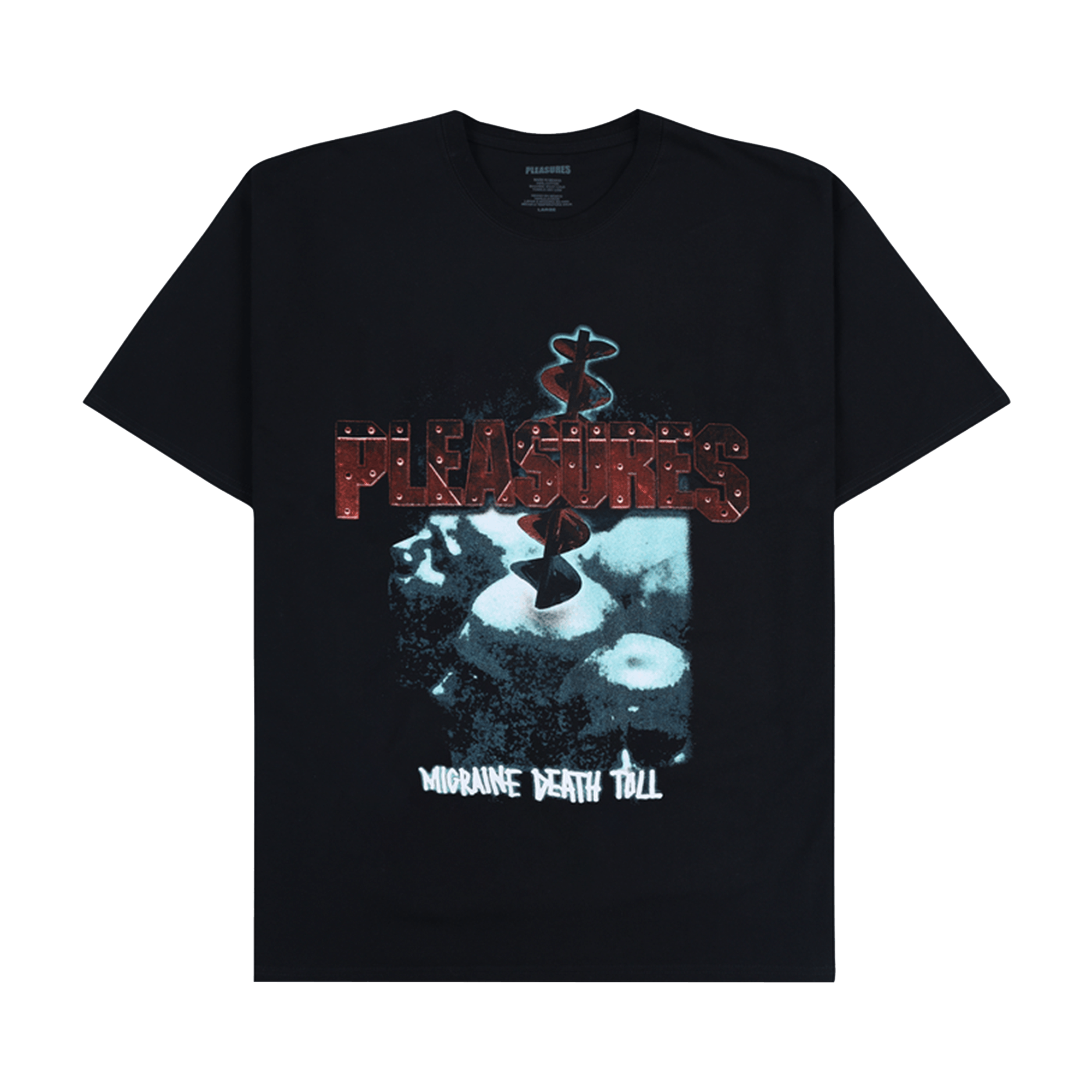 Pleasures Migraine T-Shirt 'Black'