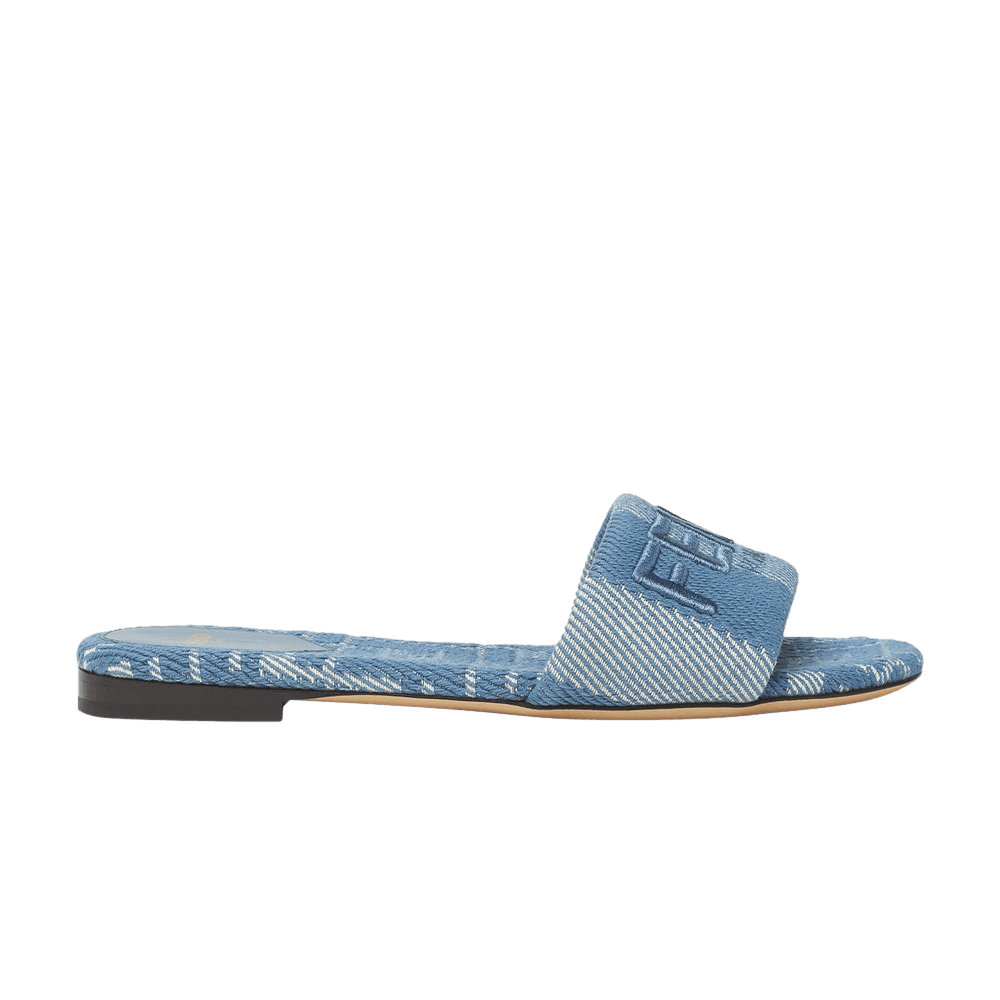 Fendi Wmns Sunshine Slide 'Light Blue Denim Effect'