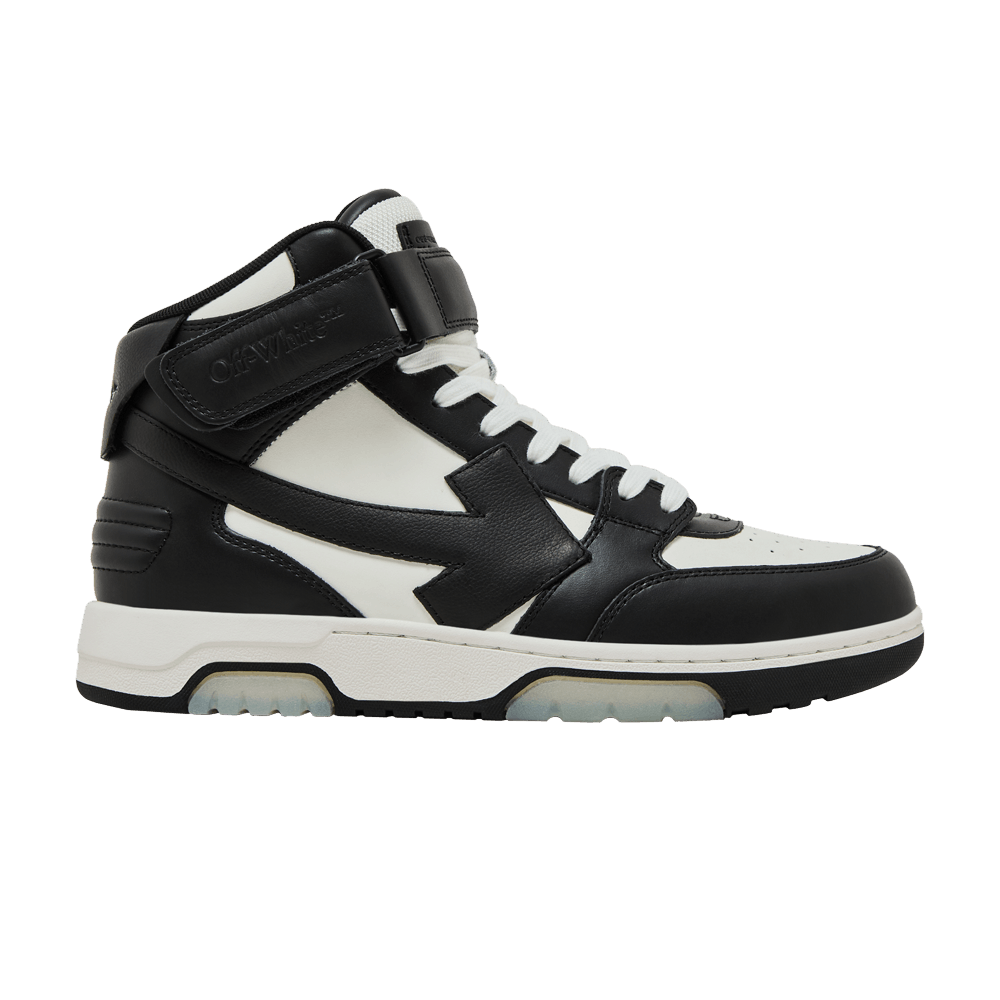 Off-White Out of Office Mid 'Black White Clear Sole'