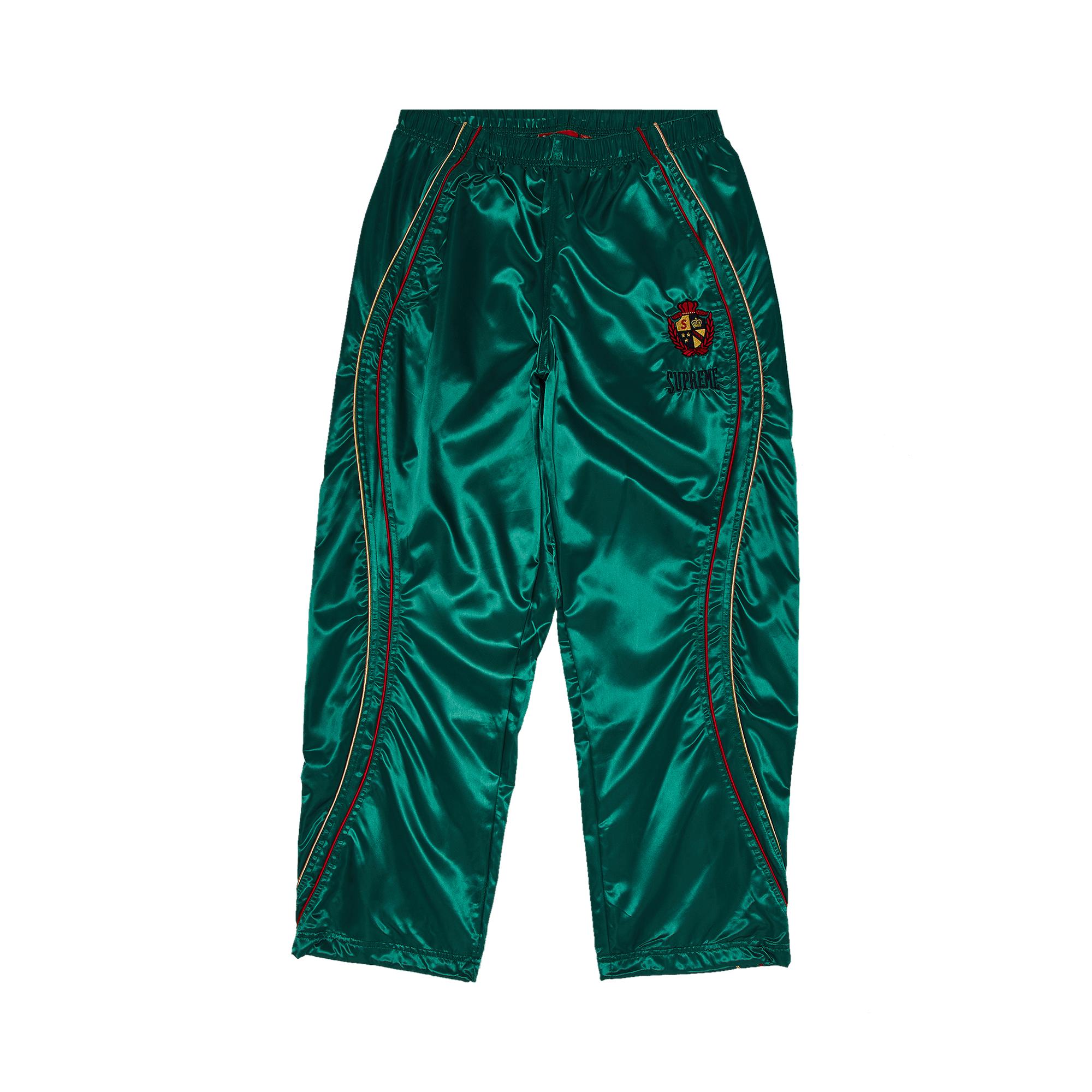 Supreme Satin Track Pant 'Green'