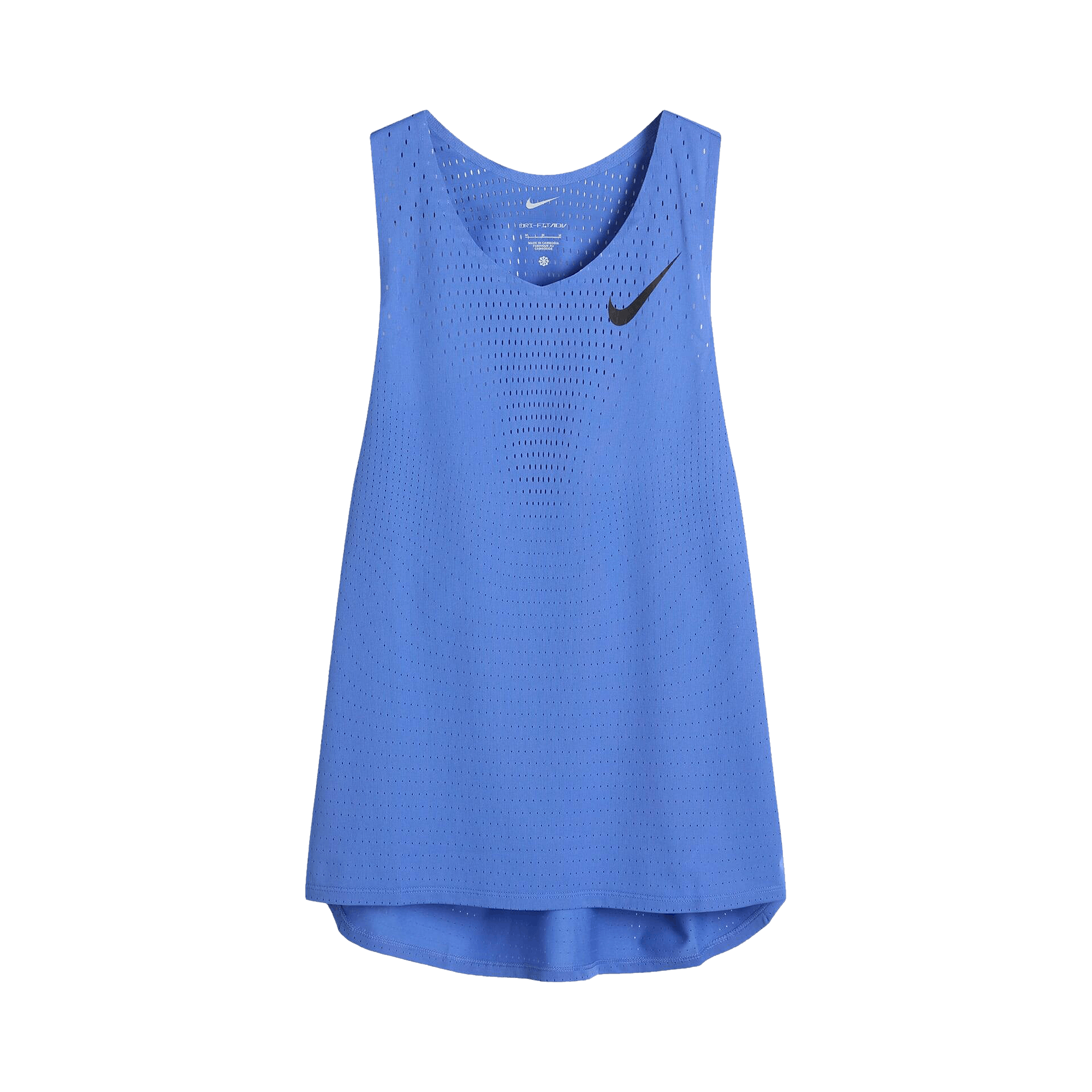 Nike AeroSwift Dri-FIT ADV Running Singlet 'Comet Blue/Black'