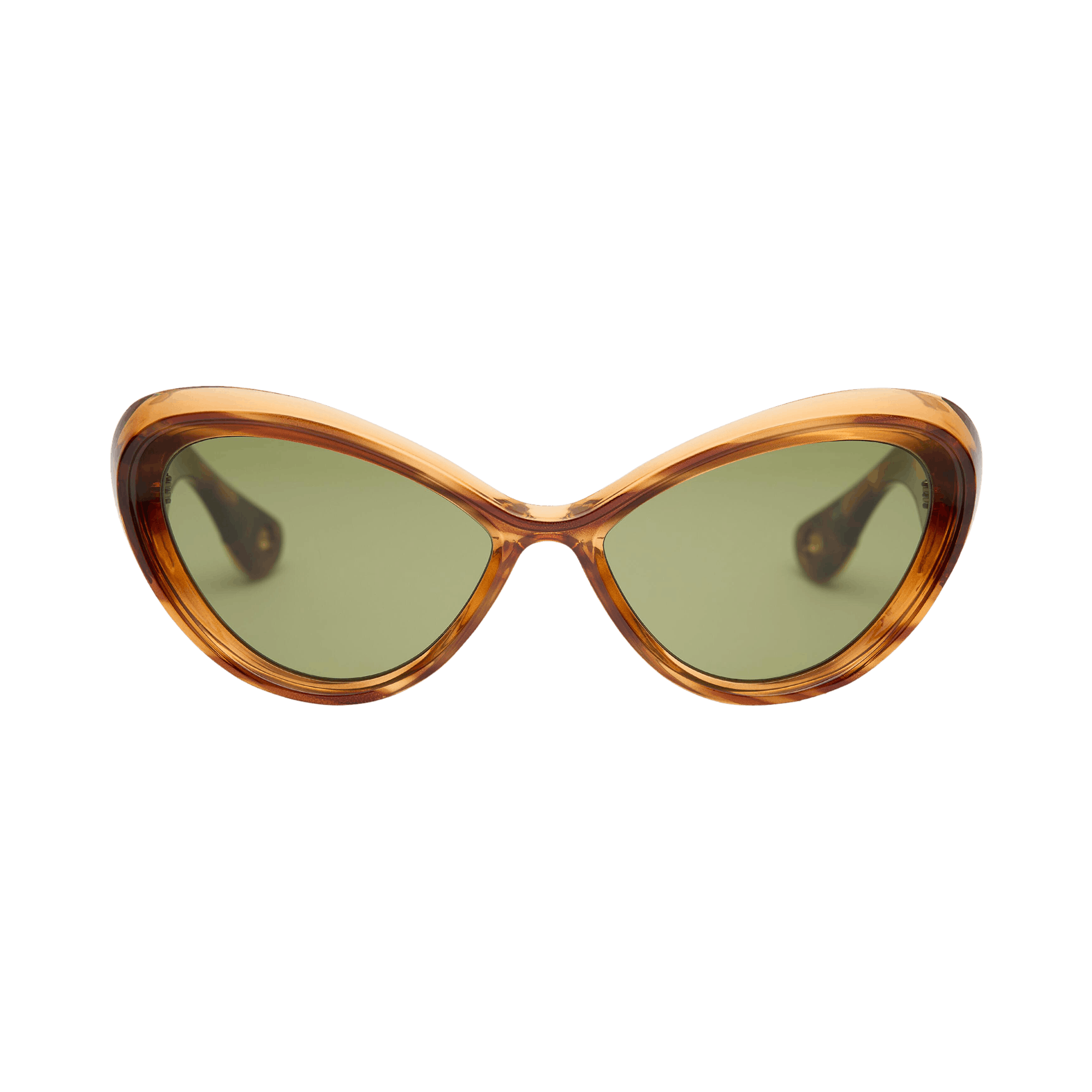 Jean Paul Gaultier Parisian Cat Sunglasses 'Brown/Ecaille'