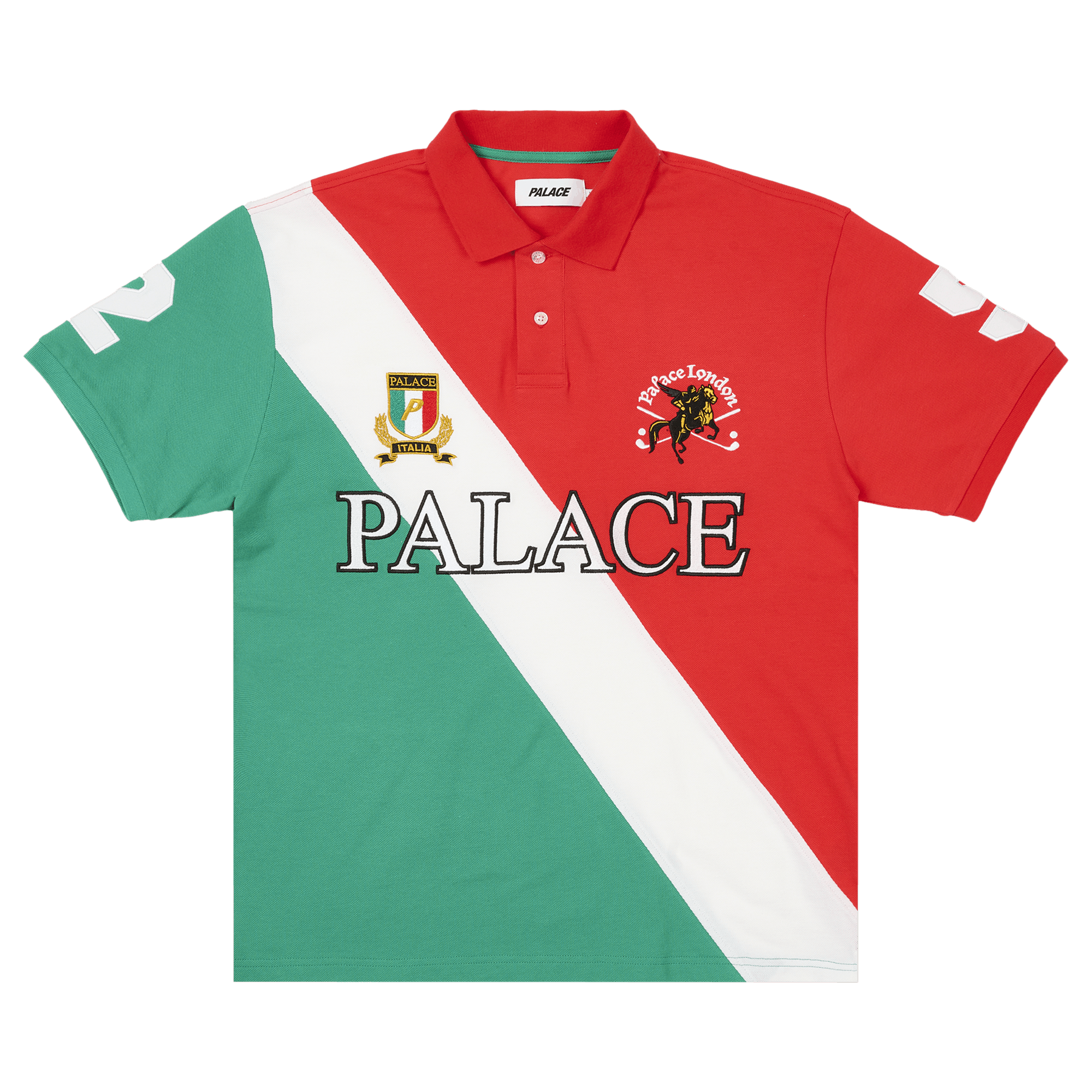 Palace Geezer Polo 'Red/Green'