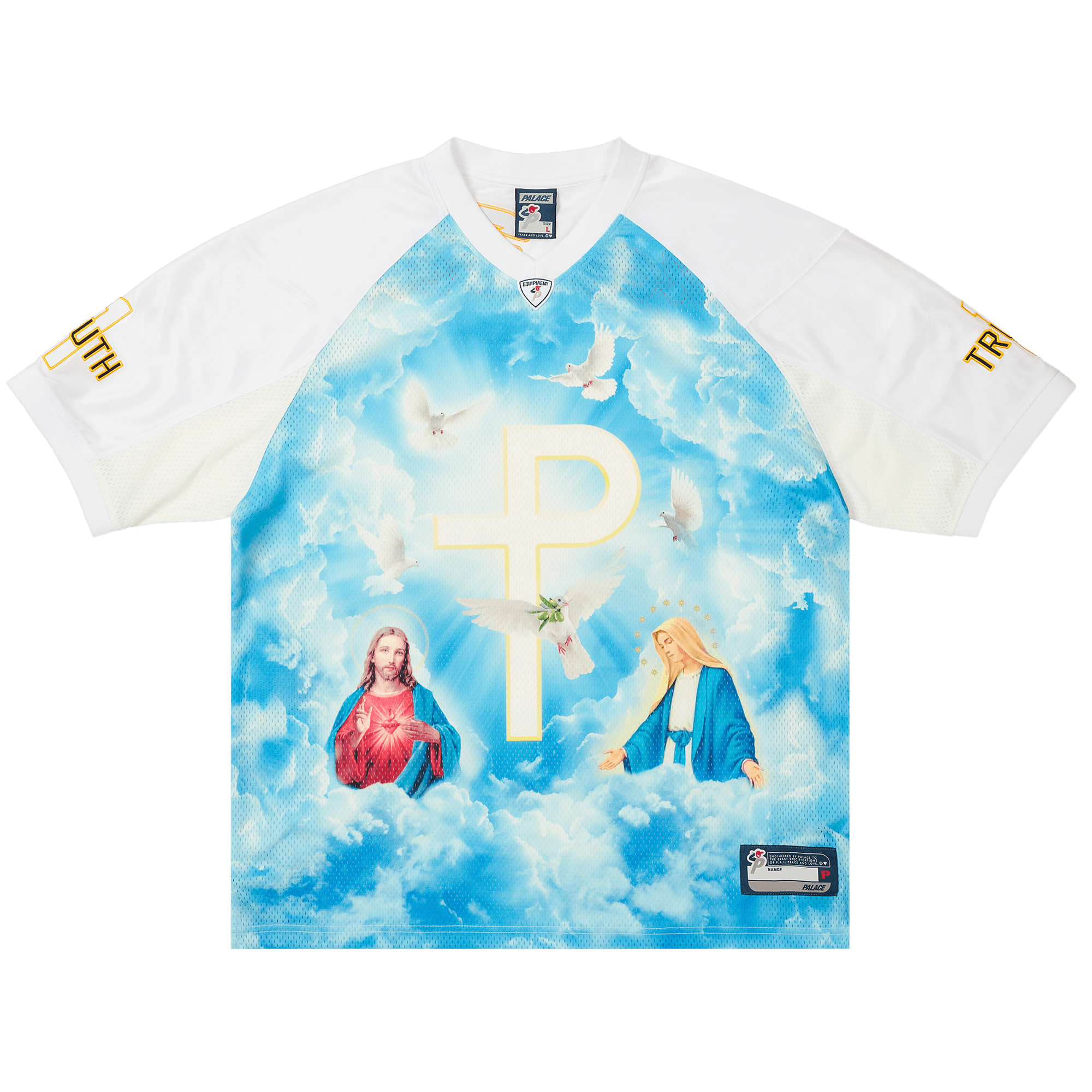 Palace 1 Truth Jersey 'White'